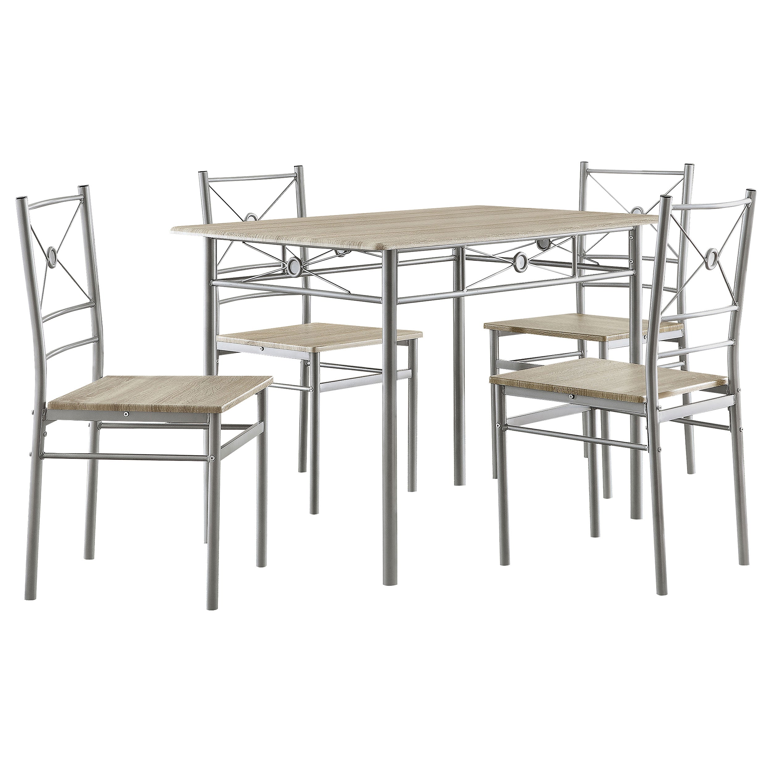 Anna  Rectangular Dining Set Dark Bronze