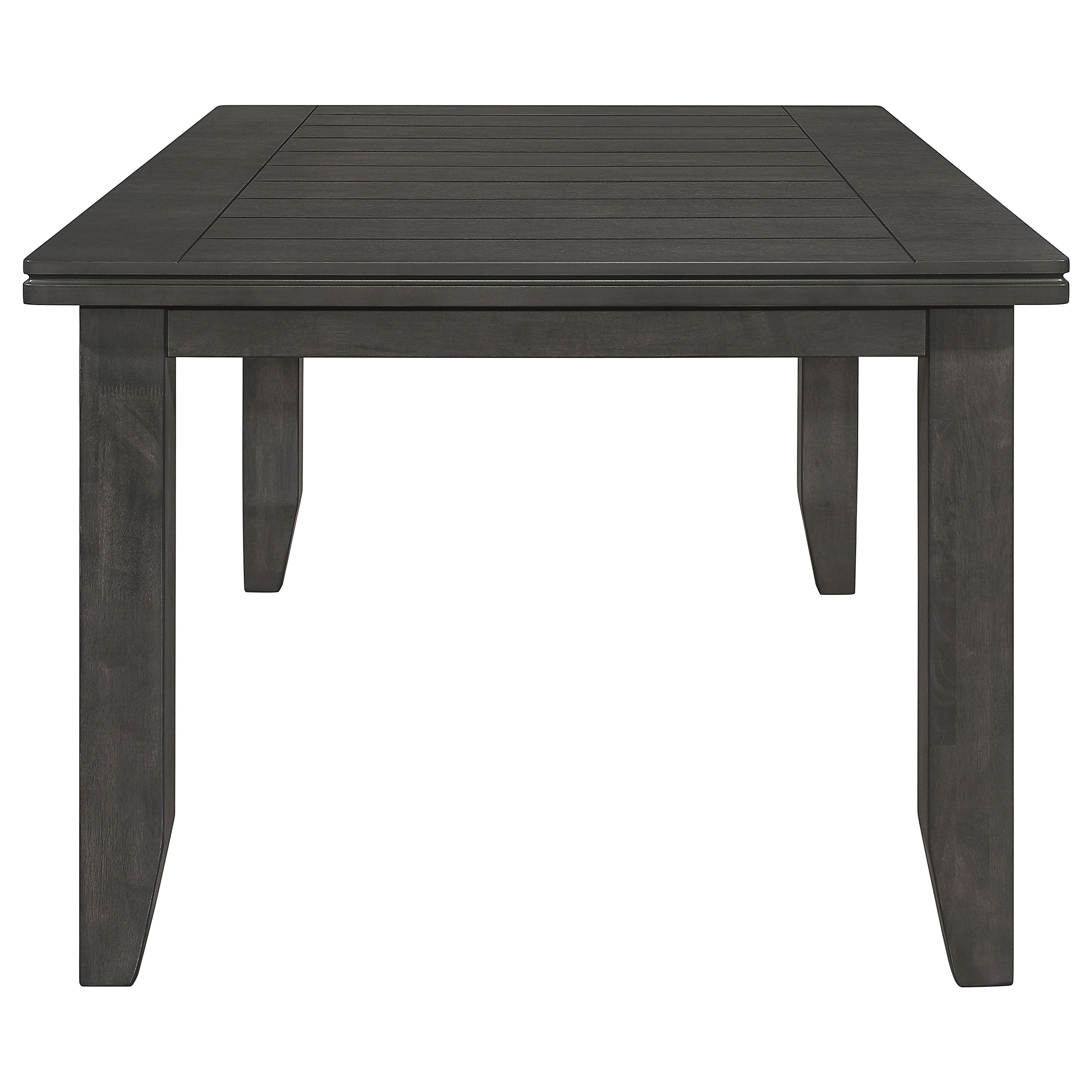 Dalila  Rectangular Dining Set Grey and Dark Grey