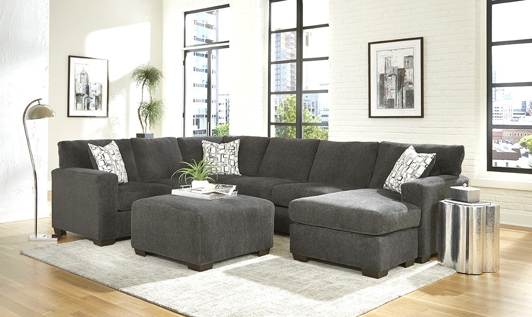 106 Charcoal Sectional **NEW ARRIVAL**