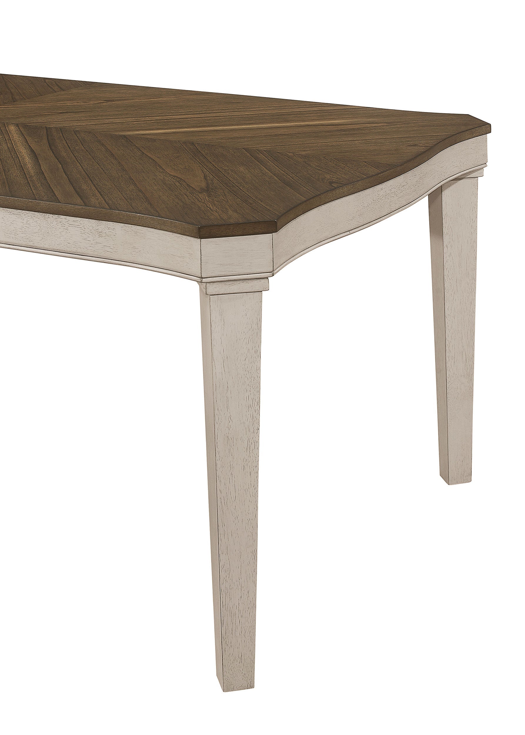 Ronnie  Starburst Dining Table Set Khaki and Rustic Cream