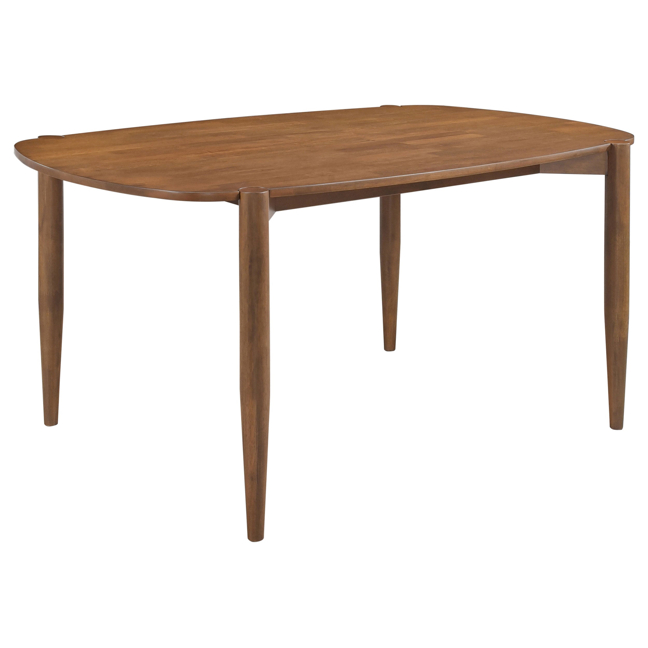 Dortch Oval Solid Wood Dining Table Walnut