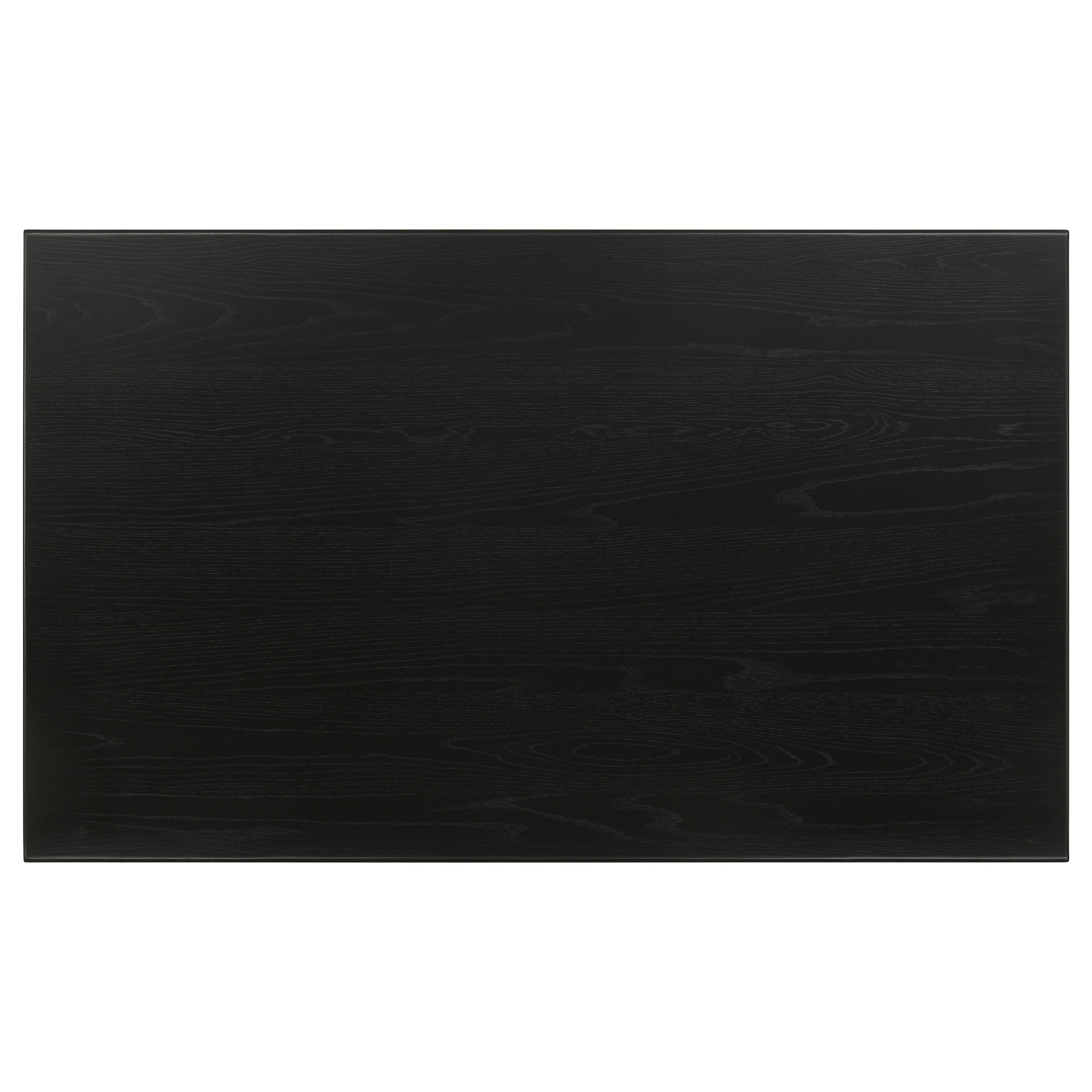 Appleton Rectangular Wood Dining Table Black Washed