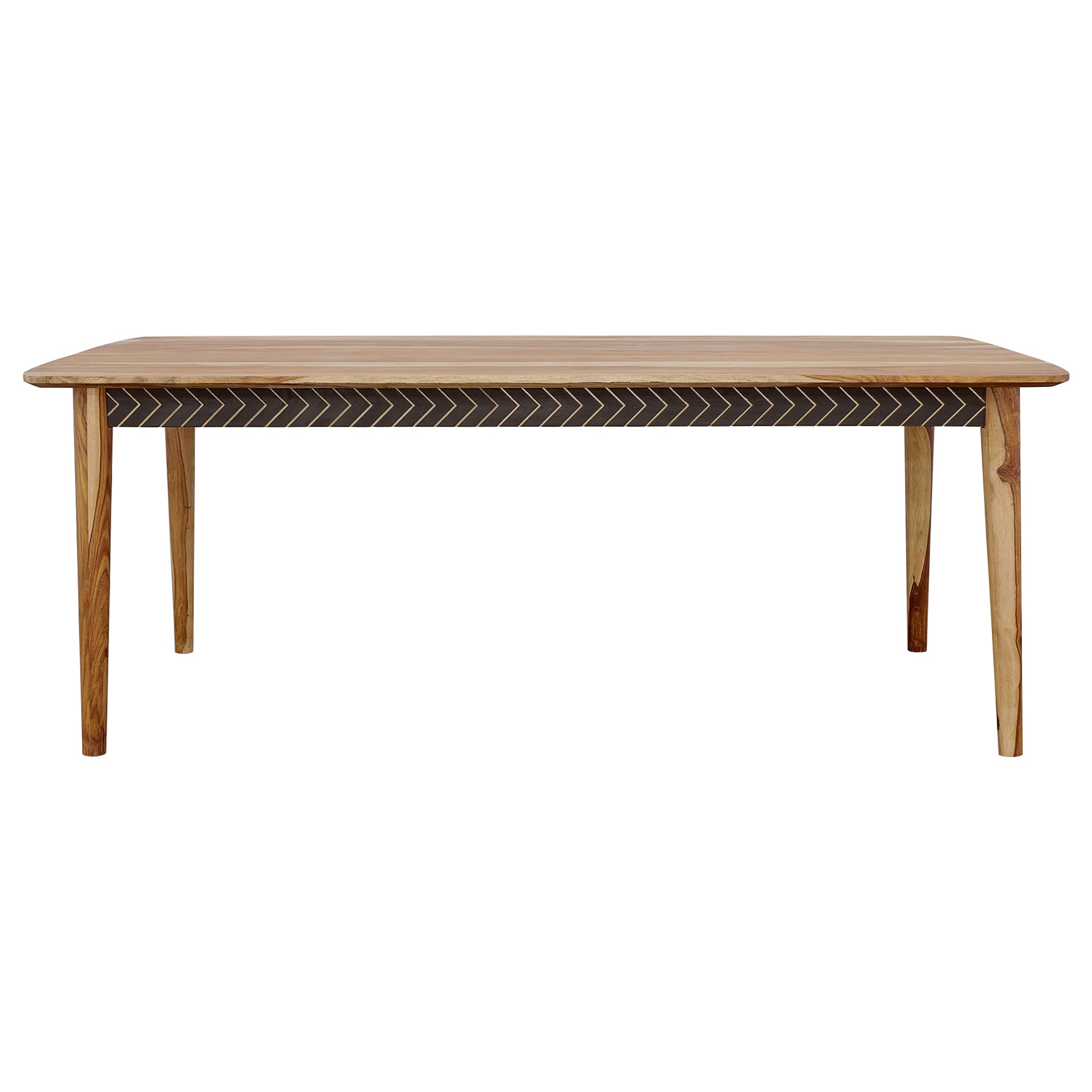 Partridge Wooden Dining Table Natural Sheesham