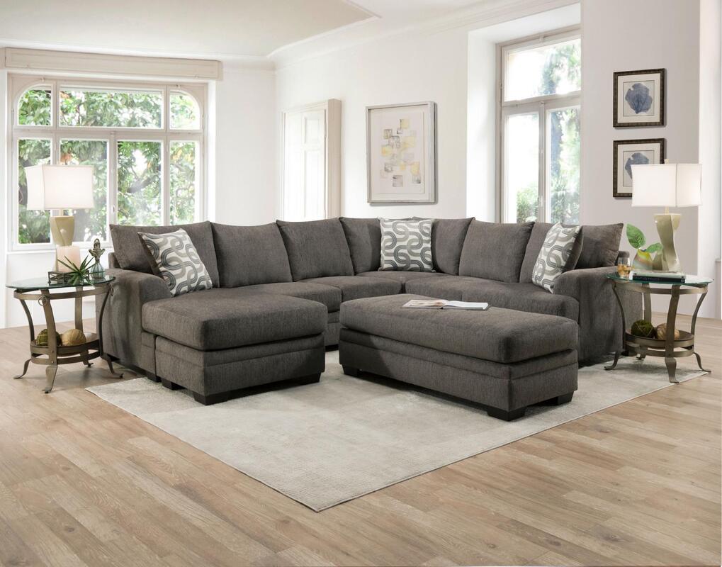 Behold 1310 Charcoal Sectional **NEW ARRIVAL**