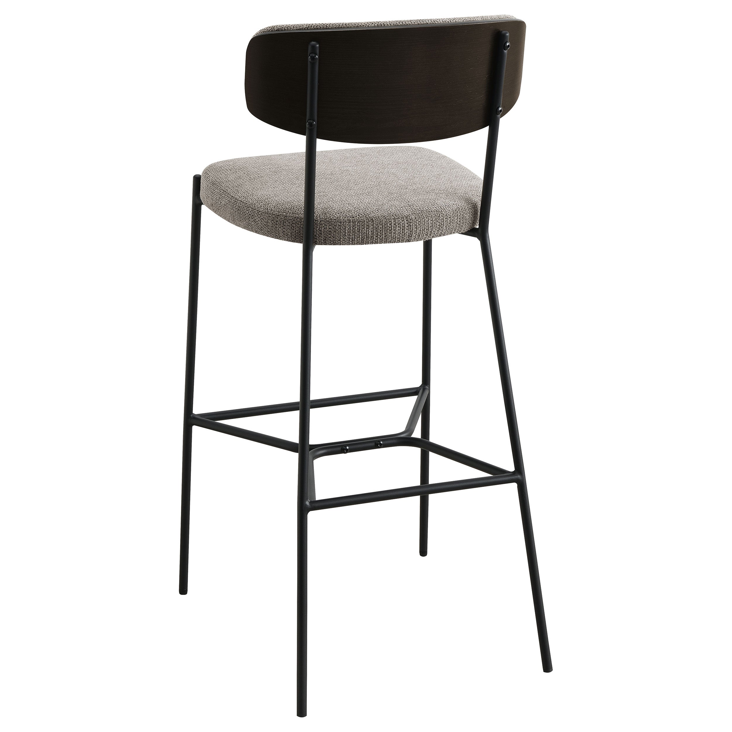 Elison Pub Height Bar Stool Light Brown (Set of 2)