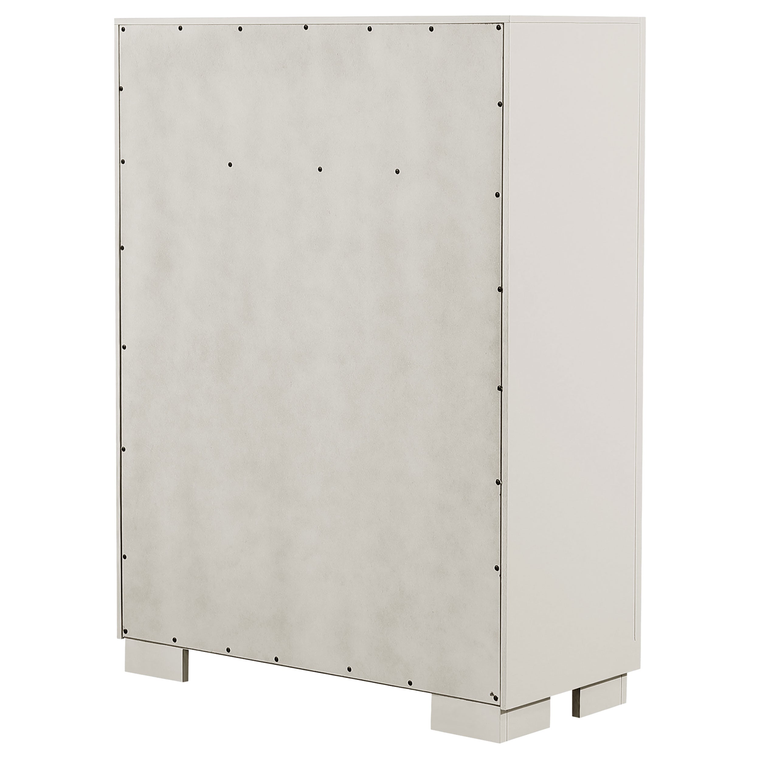 Jessica 5-drawer Chest White