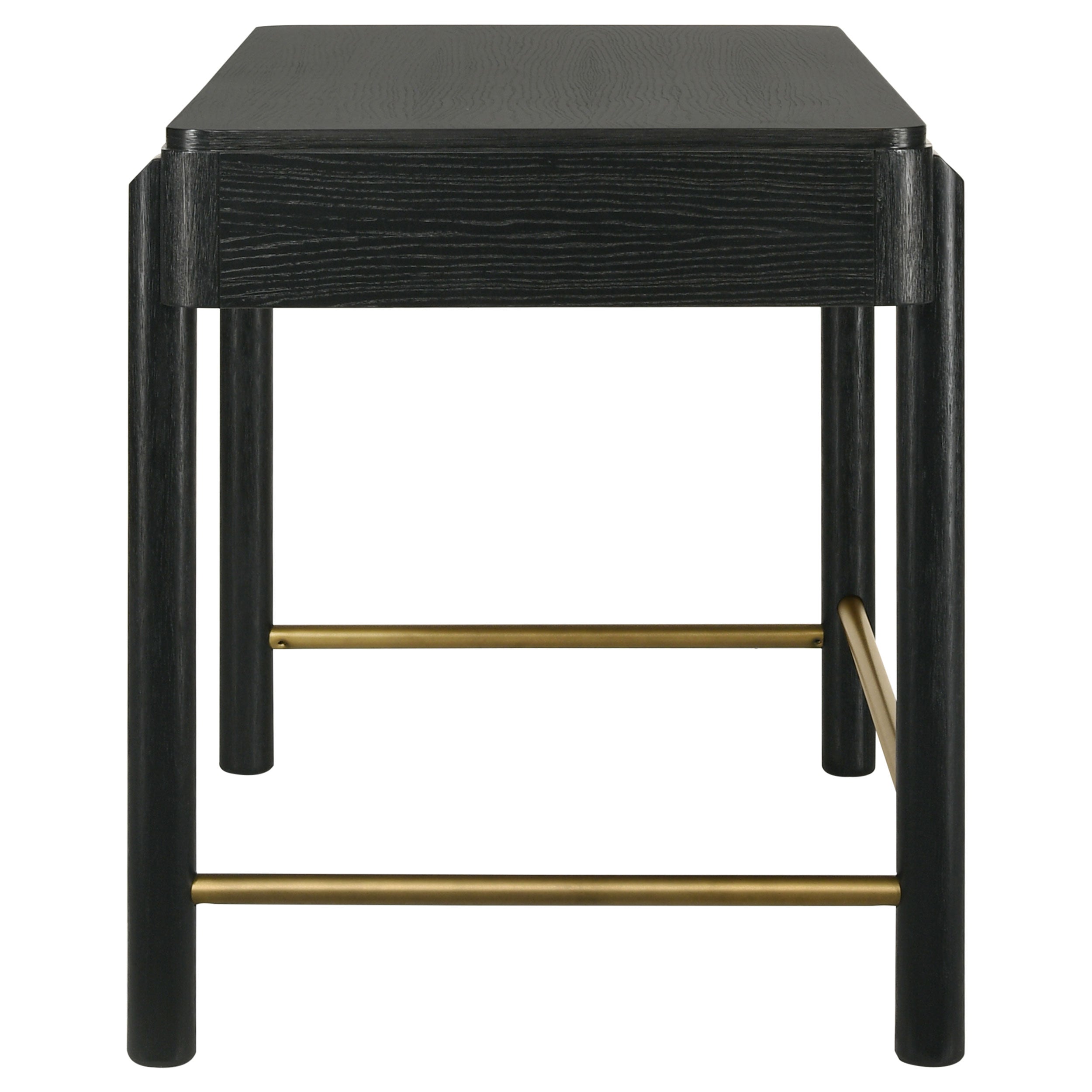 Arini 2-drawer Vanity Desk Makeup Table Black