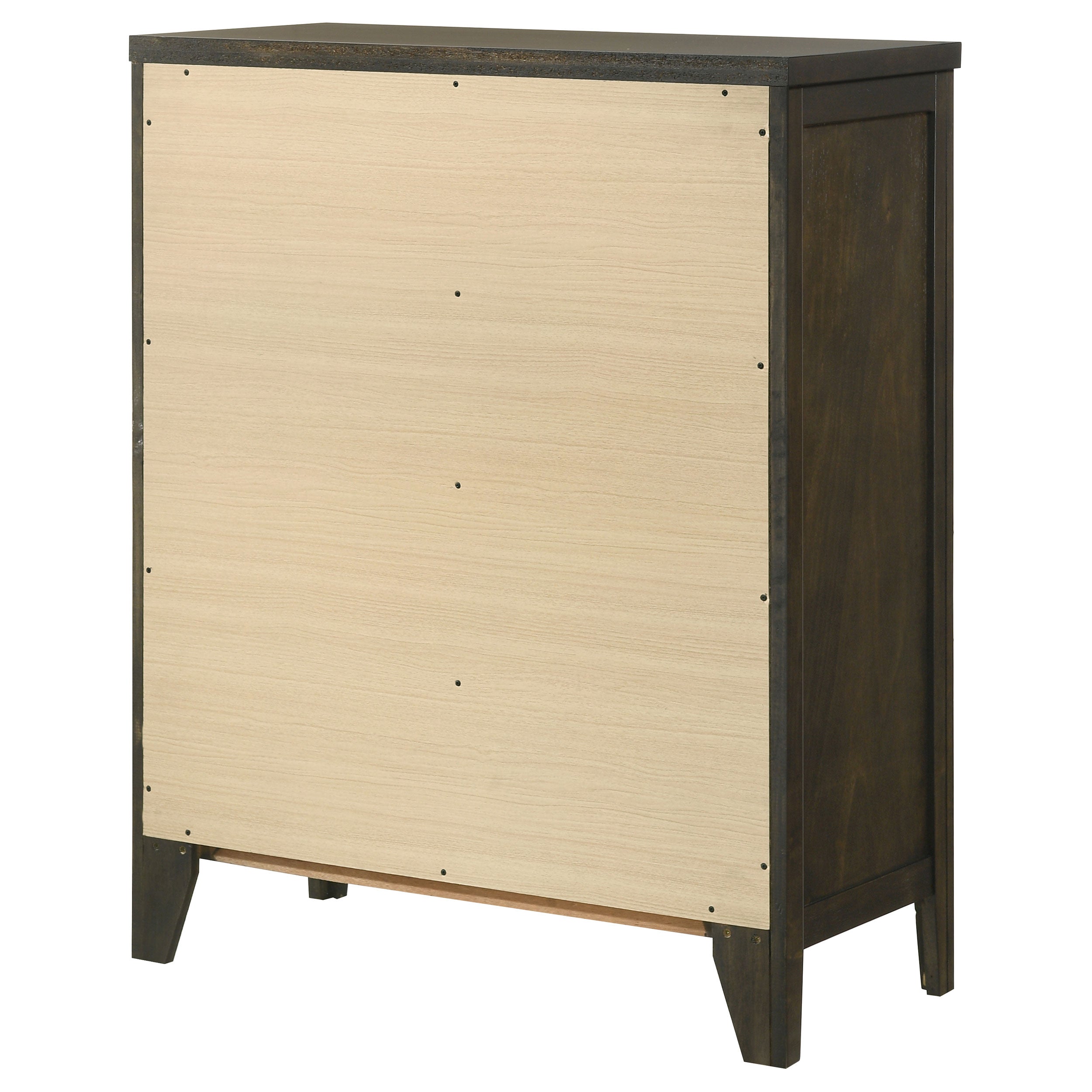 Wilkes 5-drawer Chest of Drawers Dark Cocoa