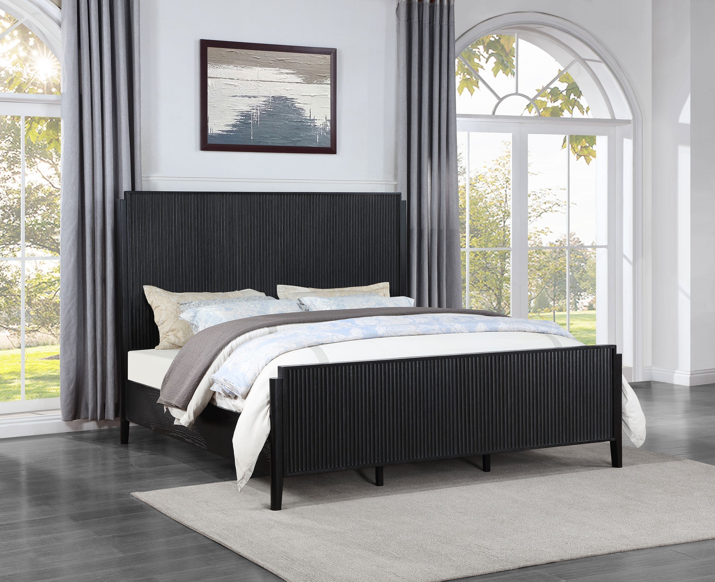 Brookmead  Bed Black