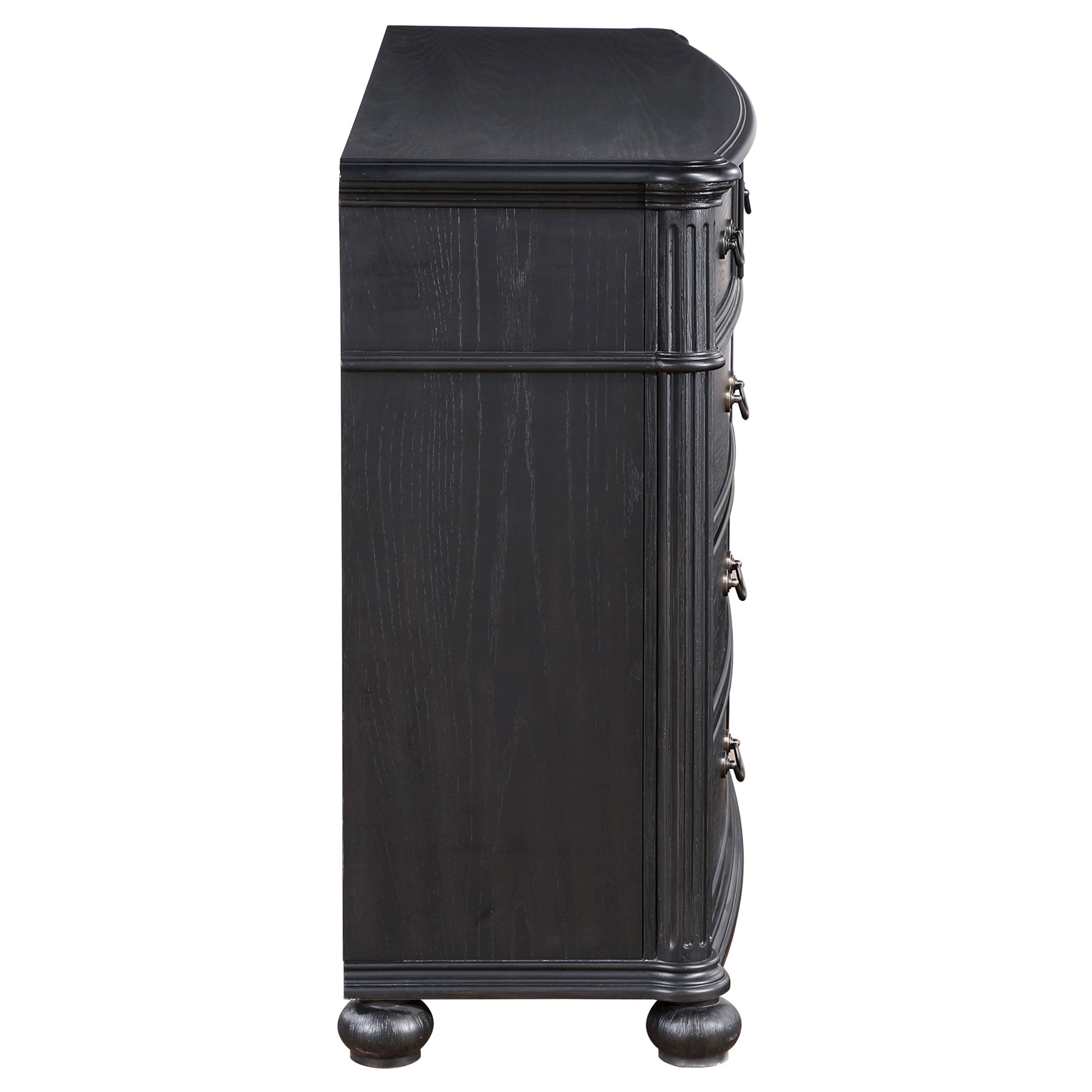 Celina 9-drawer Bedroom Dresser with Mirror Black