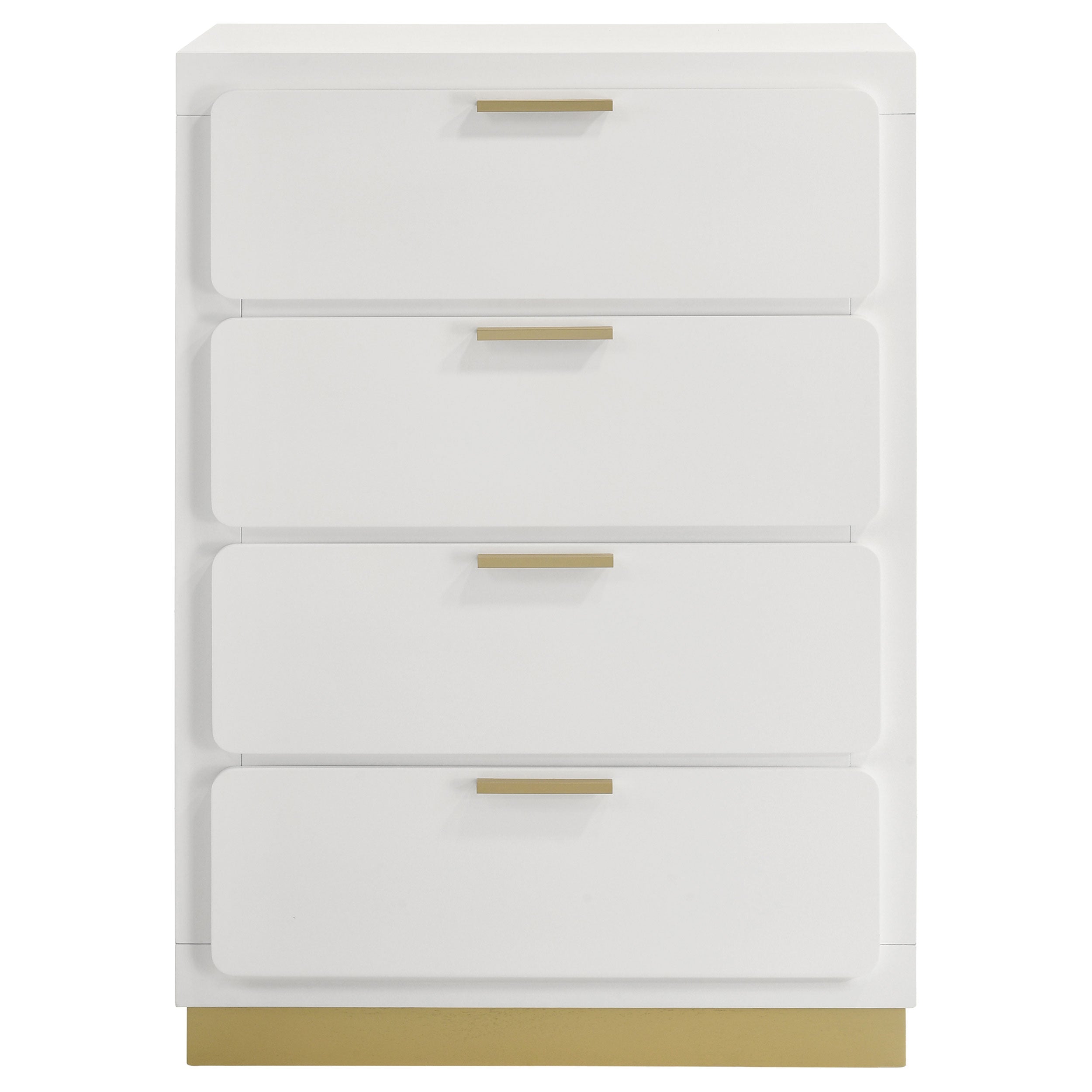 Caraway 4-drawer Bedroom Chest White