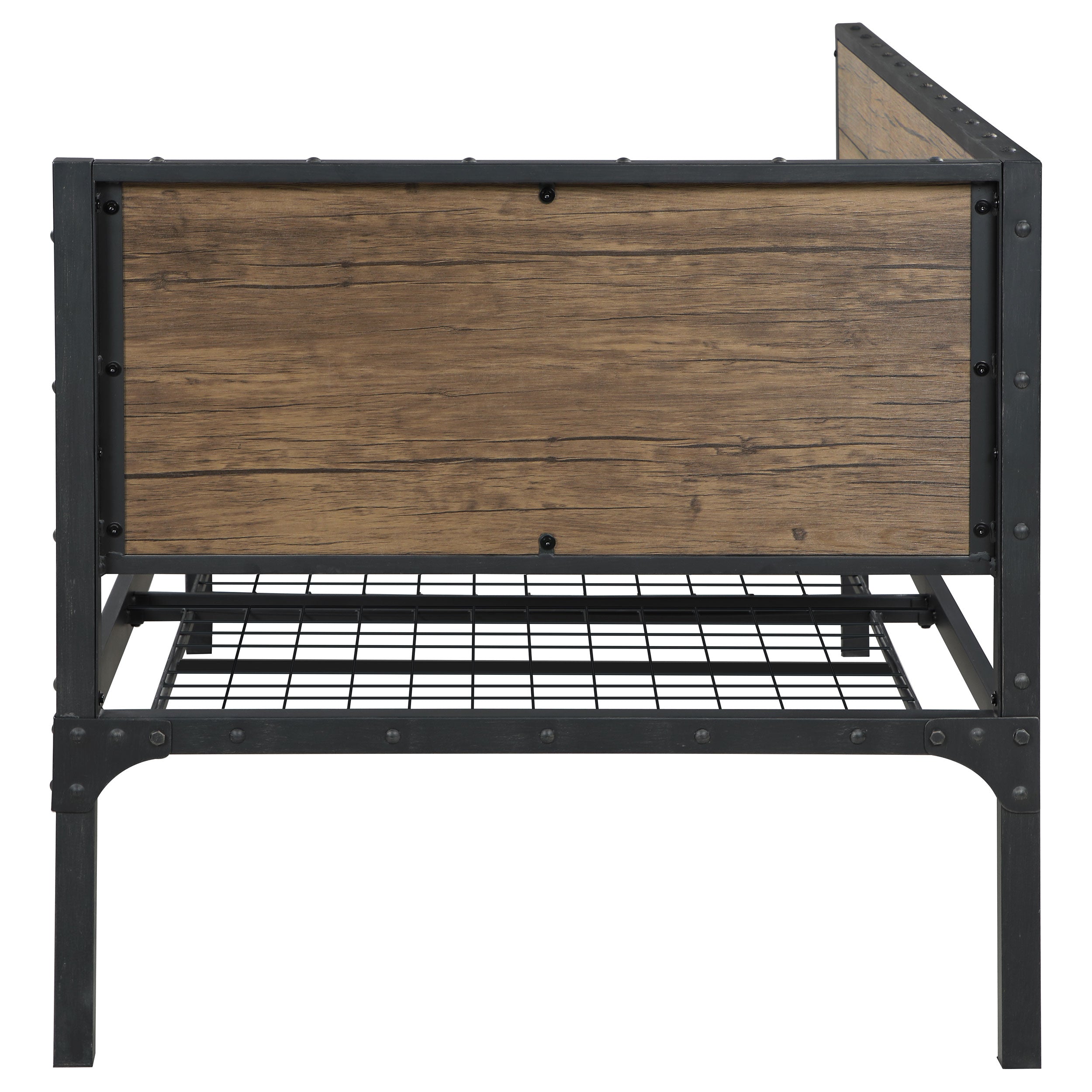 Getler Daybed Weathered Chestnut and Black