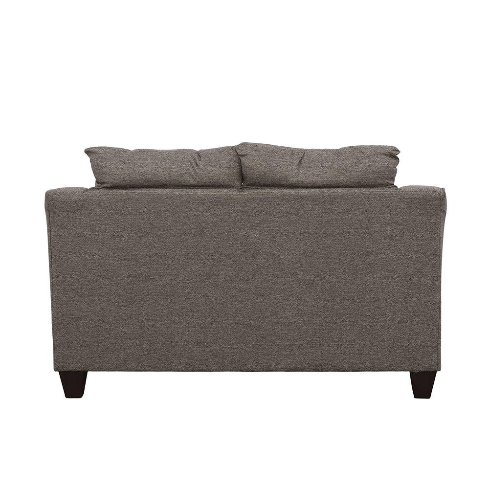 Salizar Flared Arm Loveseat Grey