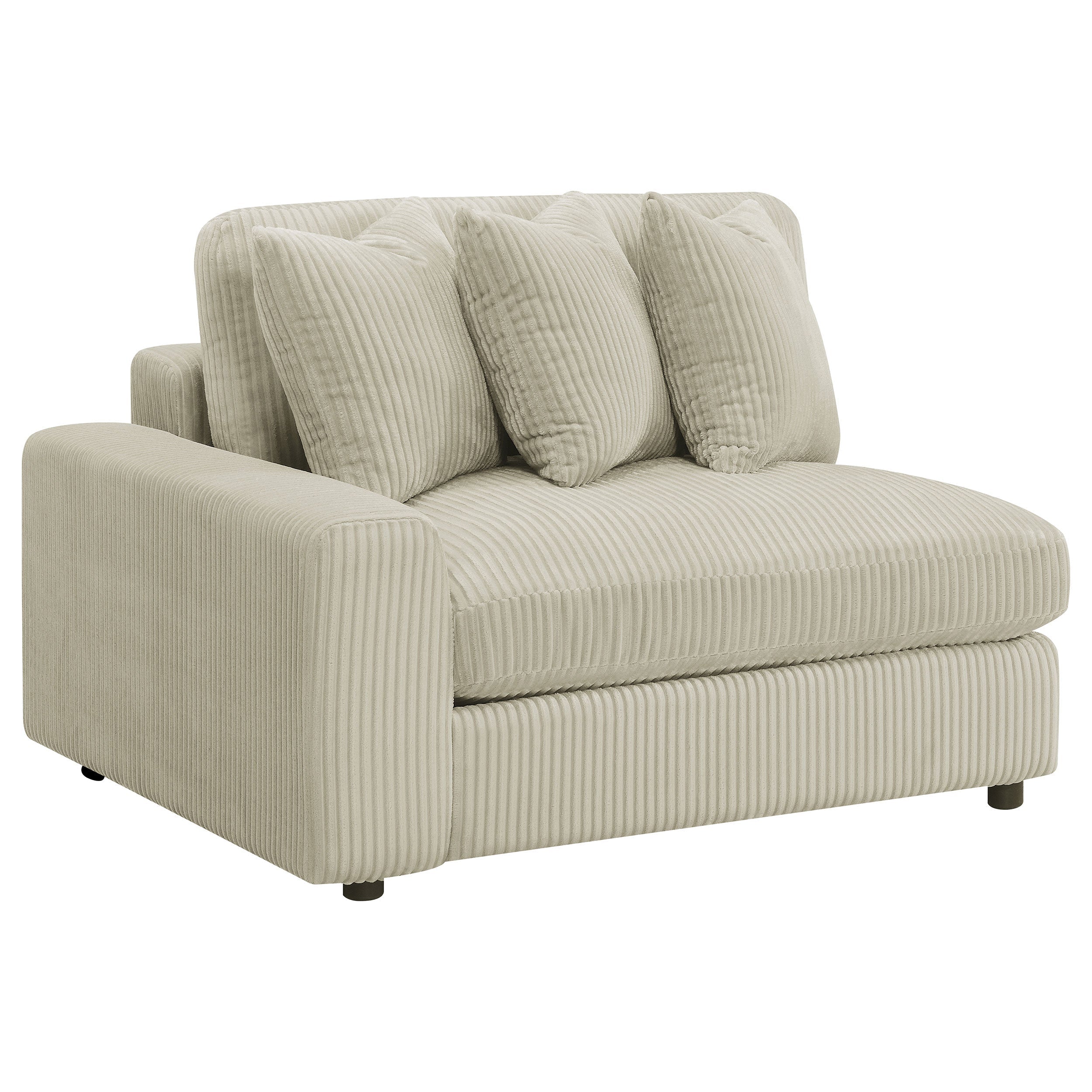 Blaine Upholstered Reversible Sectional Sofa Sand