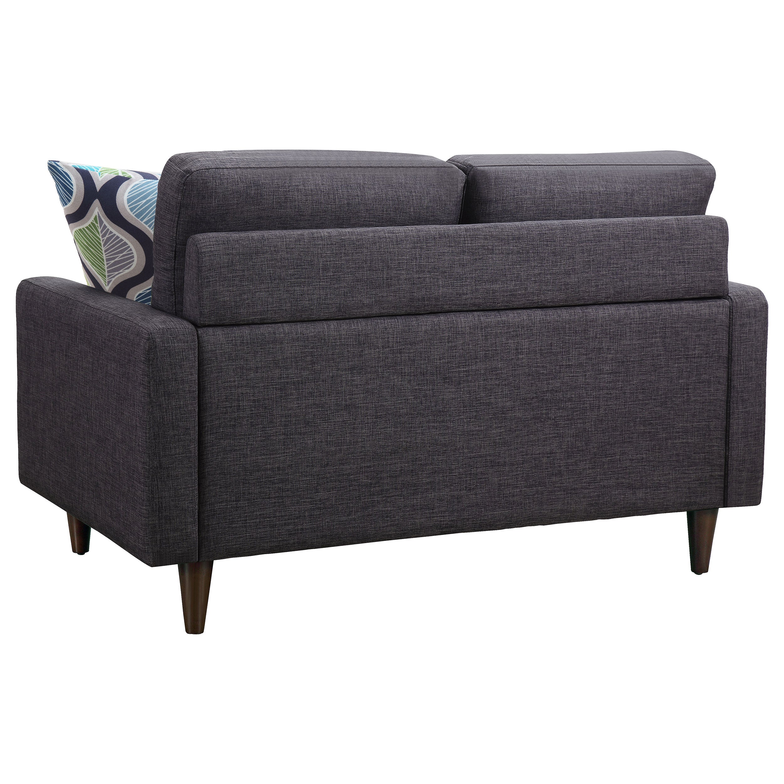 Watsonville Tufted Back Loveseat Grey