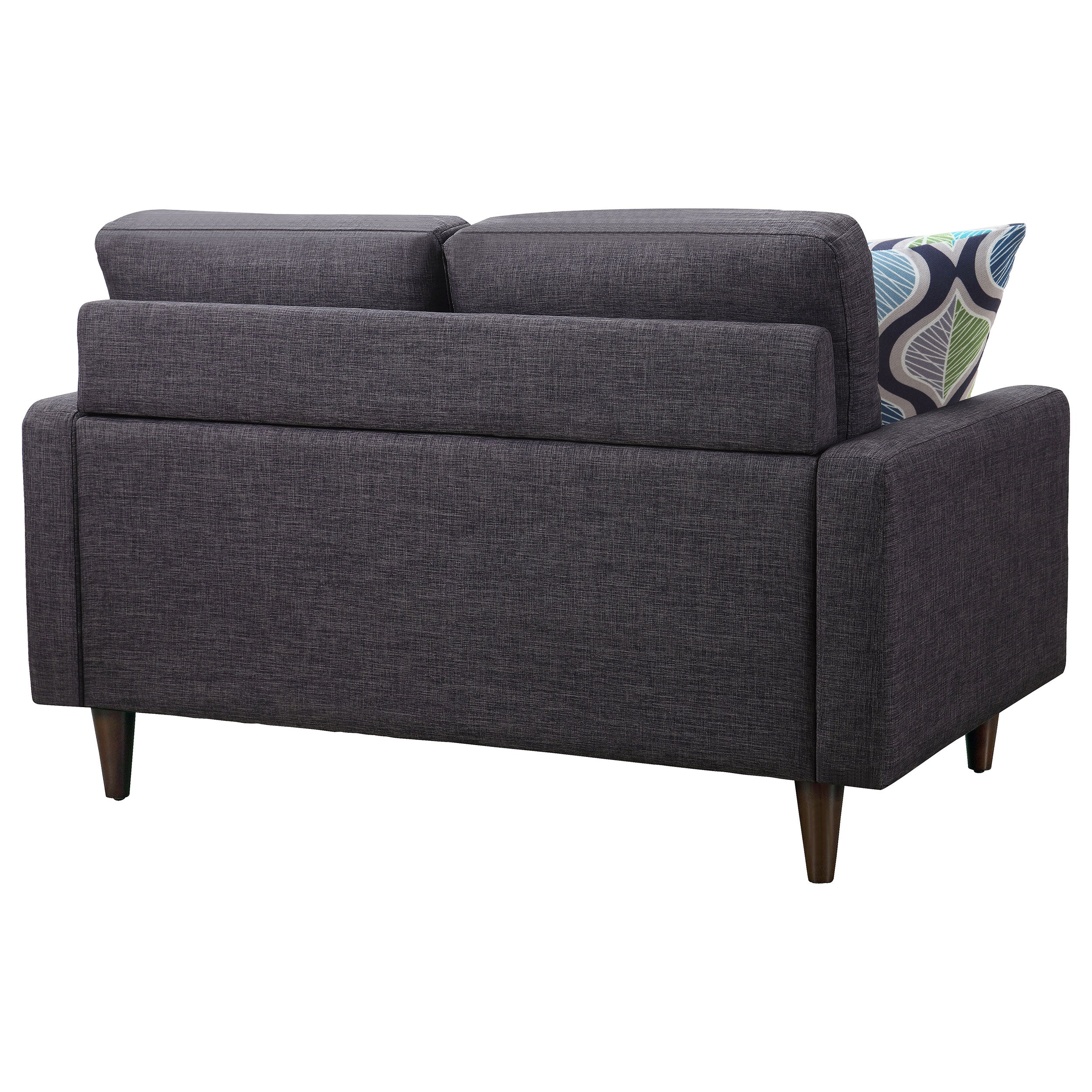 Watsonville Tufted Back Loveseat Grey