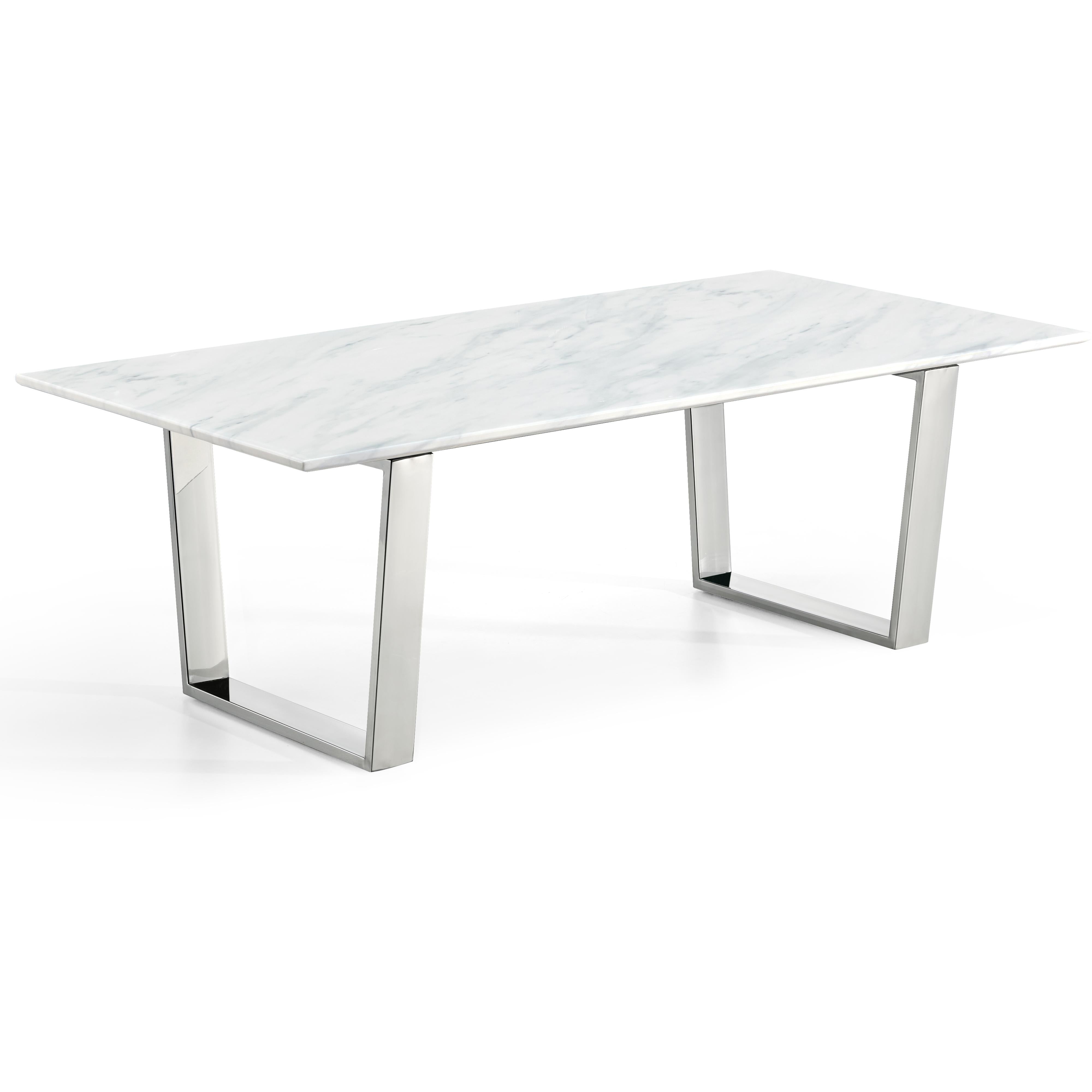 Meridian Carlton Chrome Coffee Table