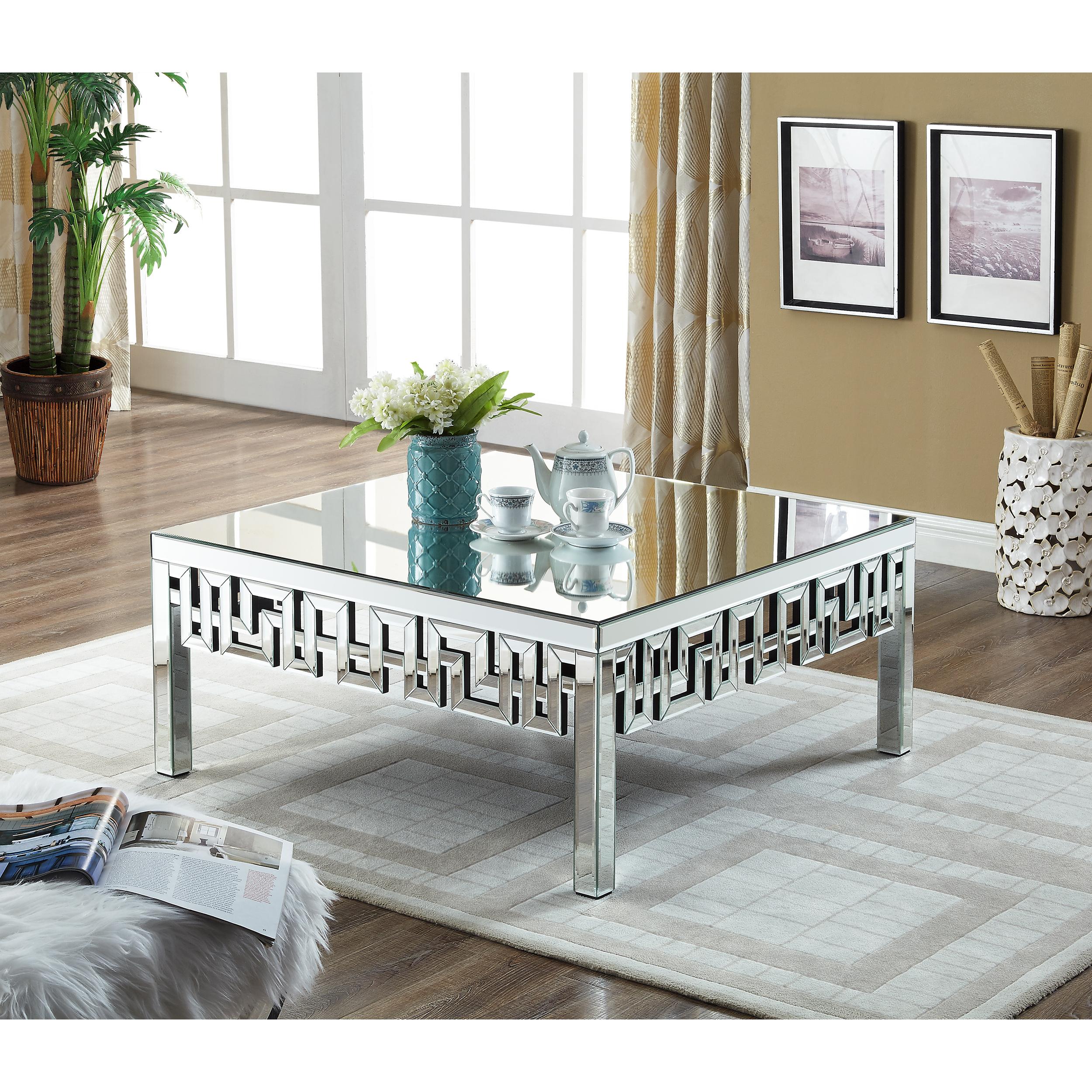 Meridian Aria Mirrored Coffee Table