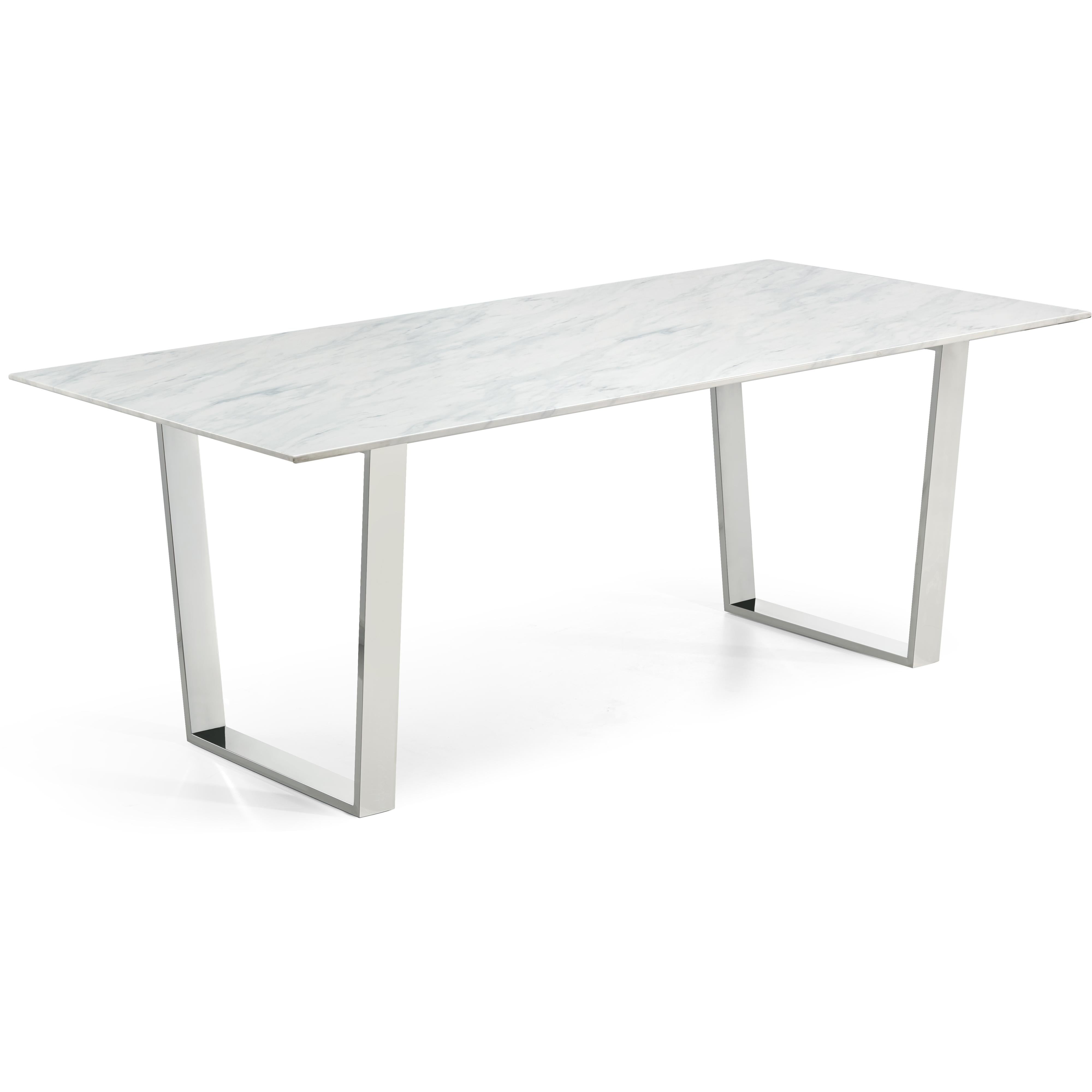 Meridian Carlton Chrome Dining Table