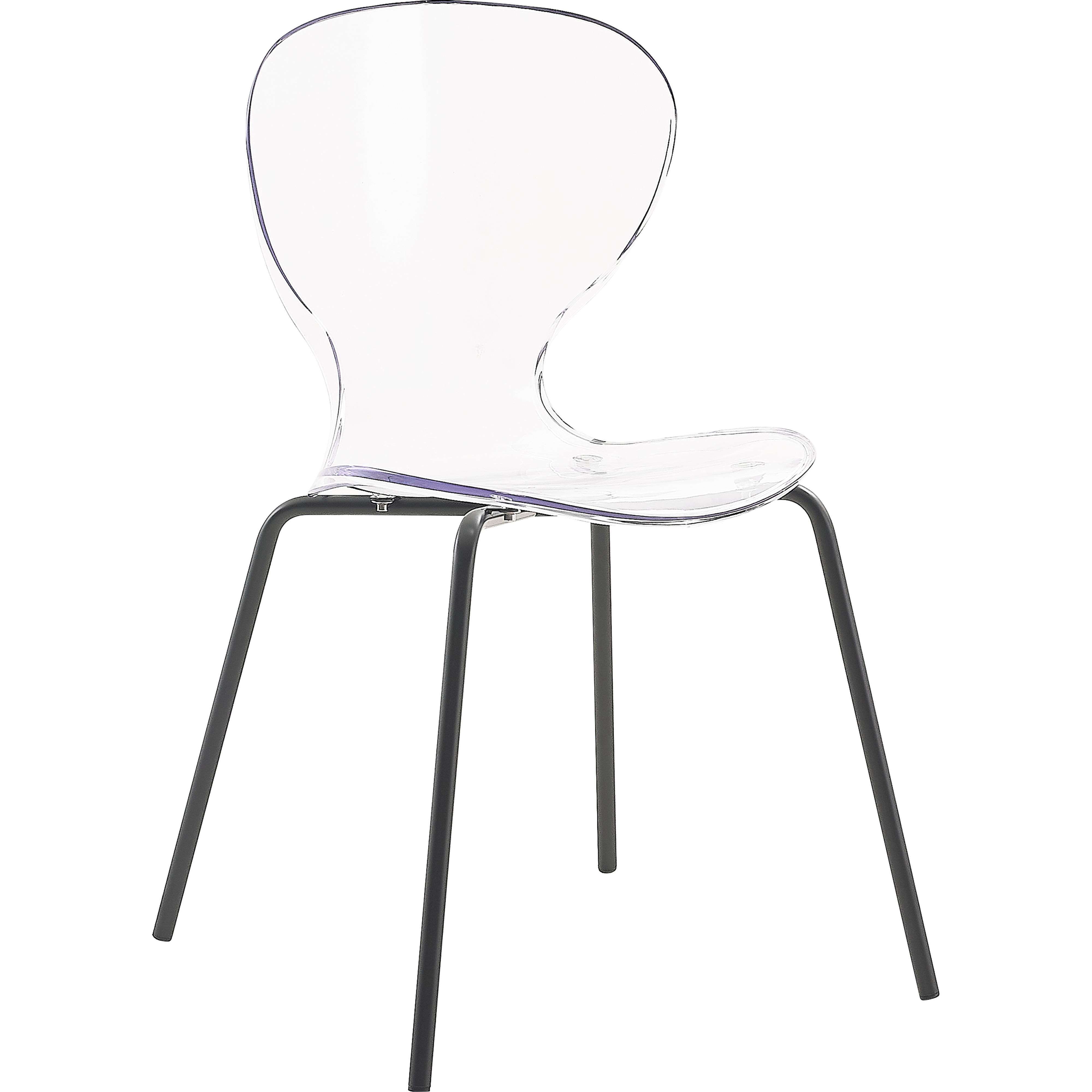 Meridian Clarion Matte Black Dining Chair