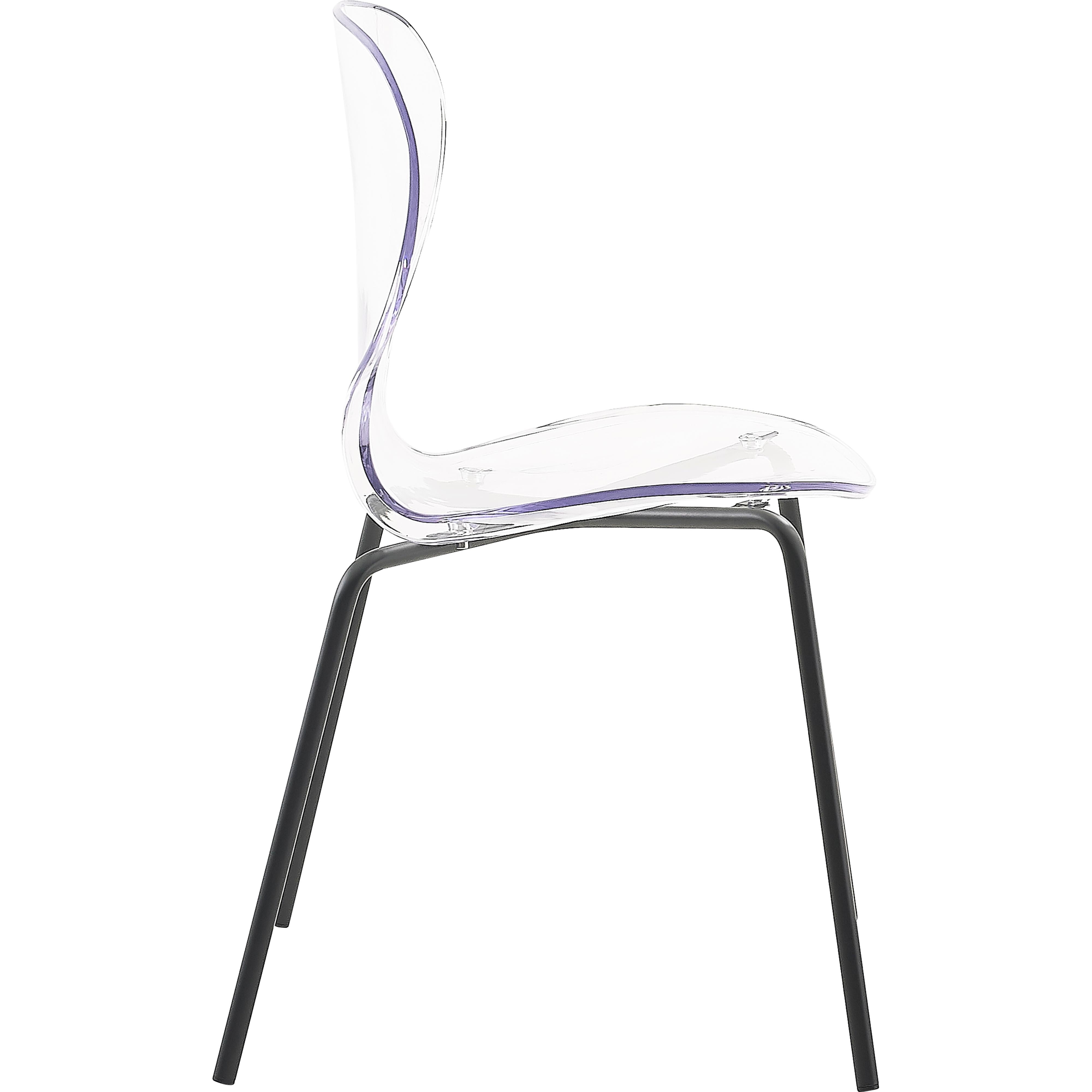 Meridian Clarion Matte Black Dining Chair