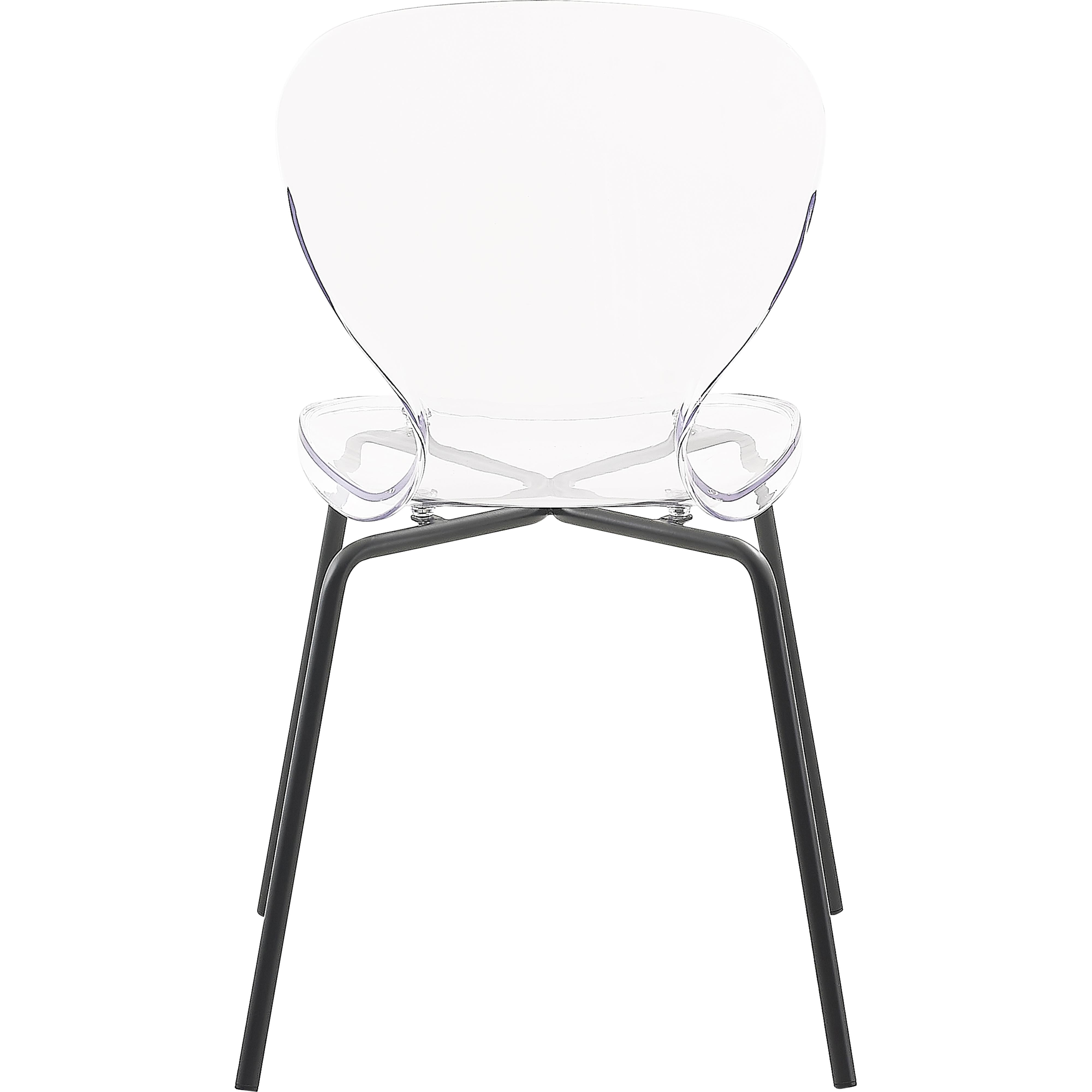 Meridian Clarion Matte Black Dining Chair