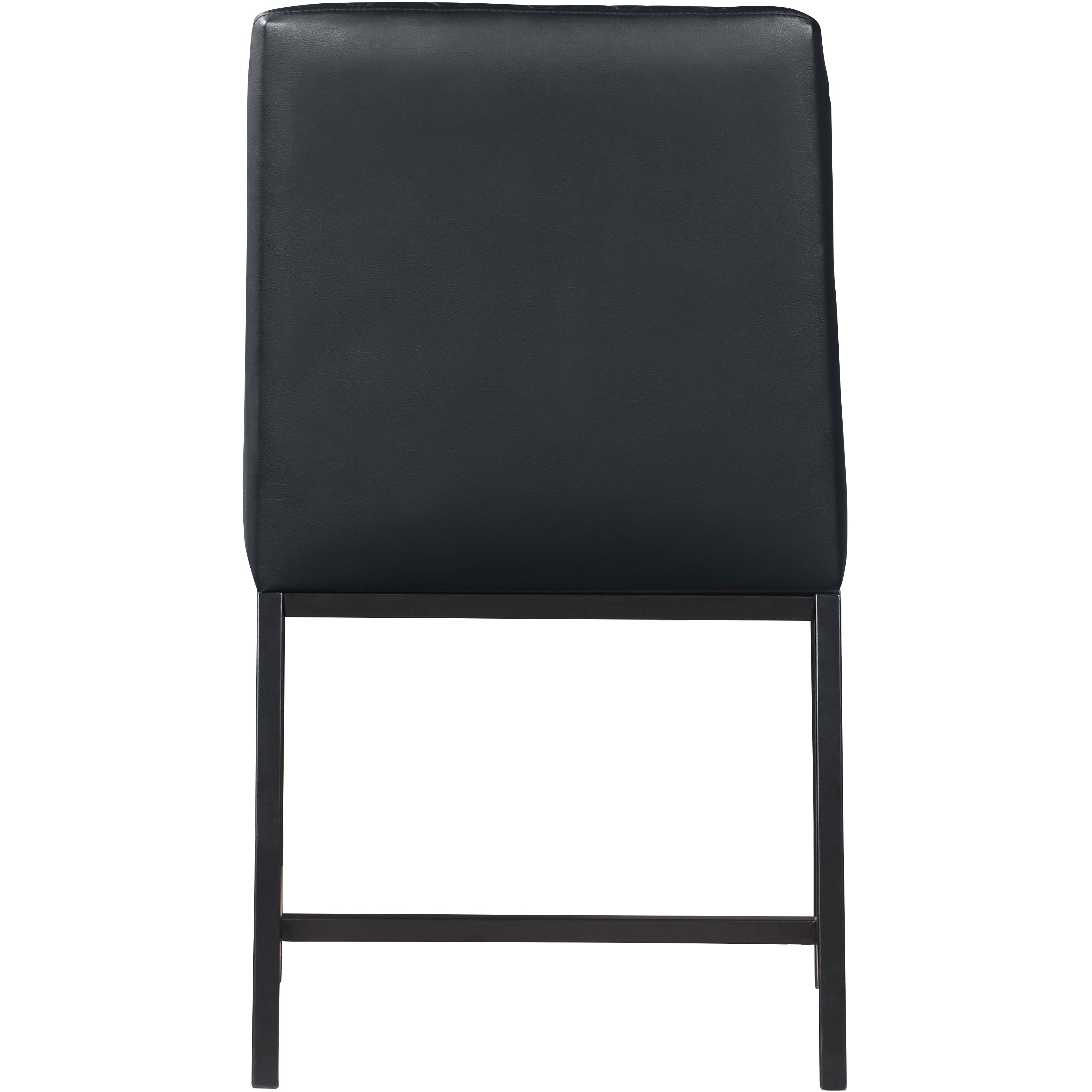 Meridian Bryce Black Vegan Leather Dining Chair