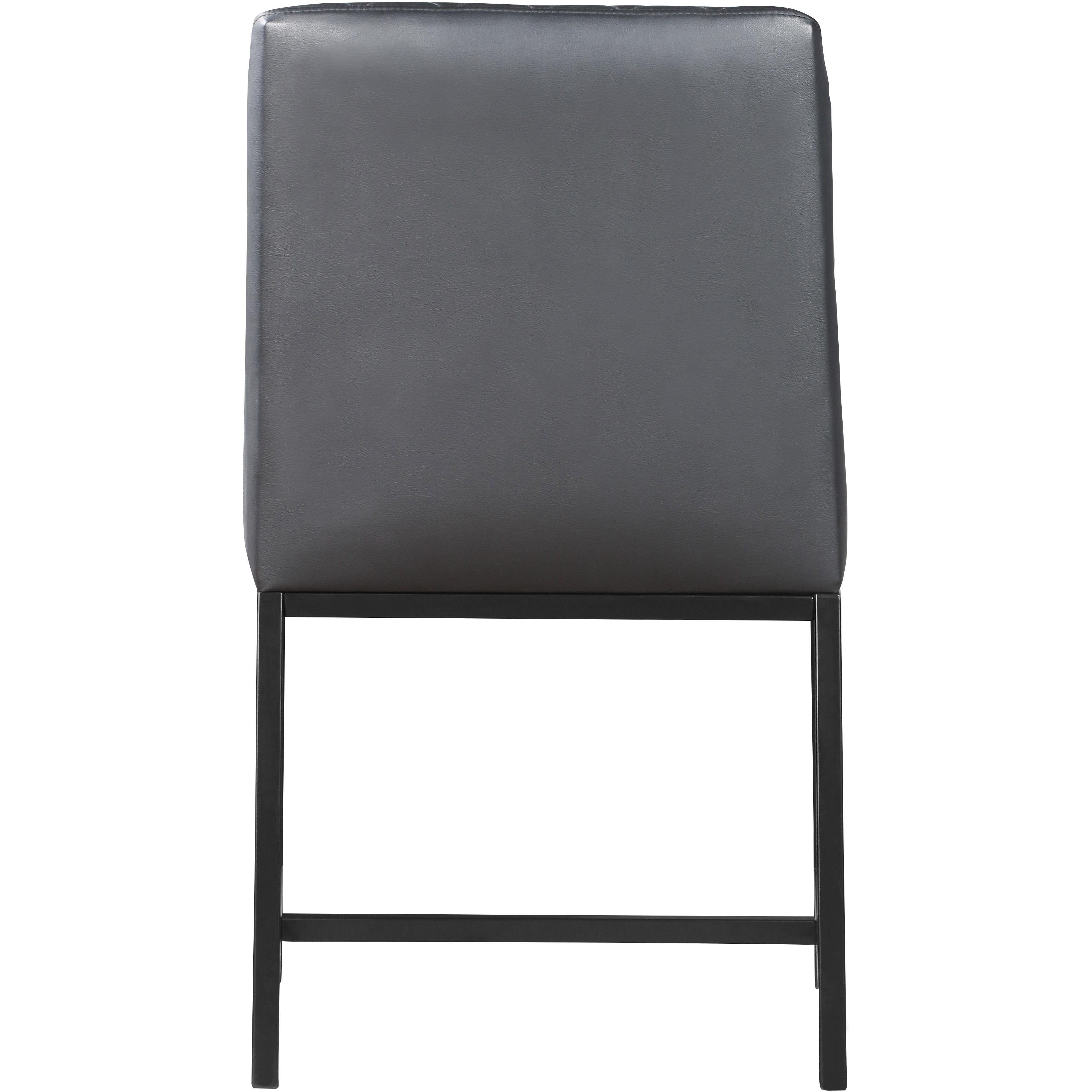 Meridian Bryce Grey Vegan Leather Dining Chair