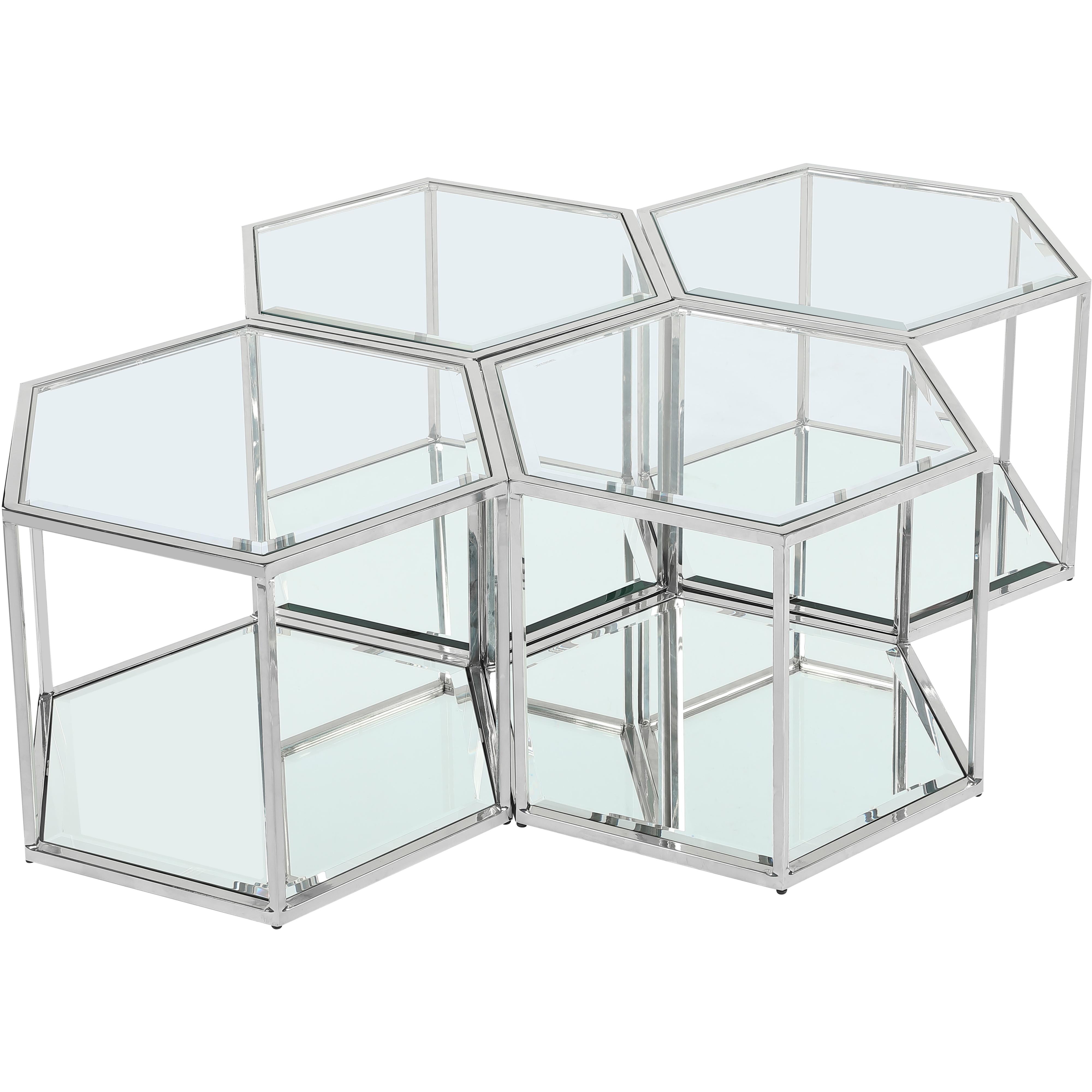 Meridian Sei Chrome Coffee Table