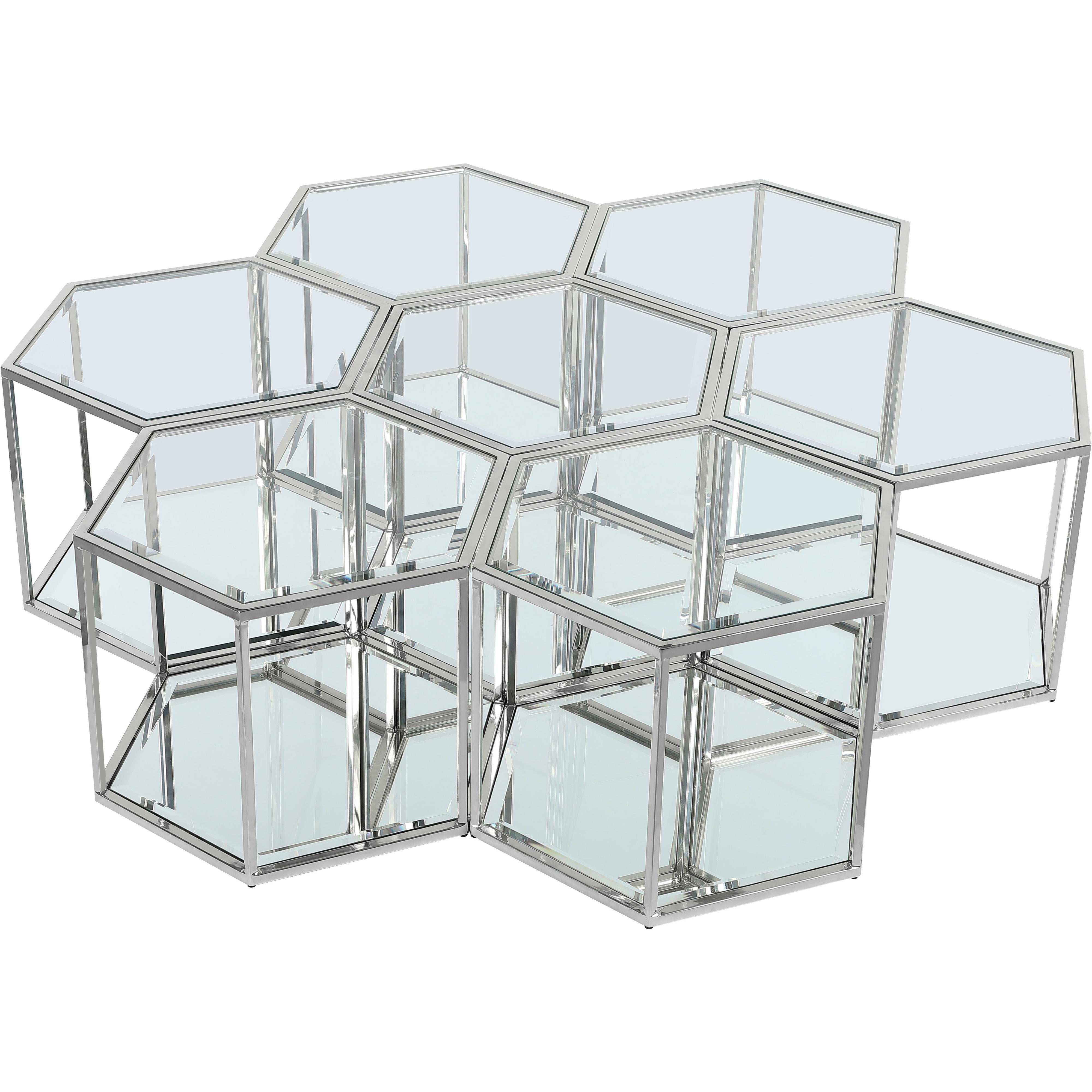 Meridian Sei Chrome Coffee Table