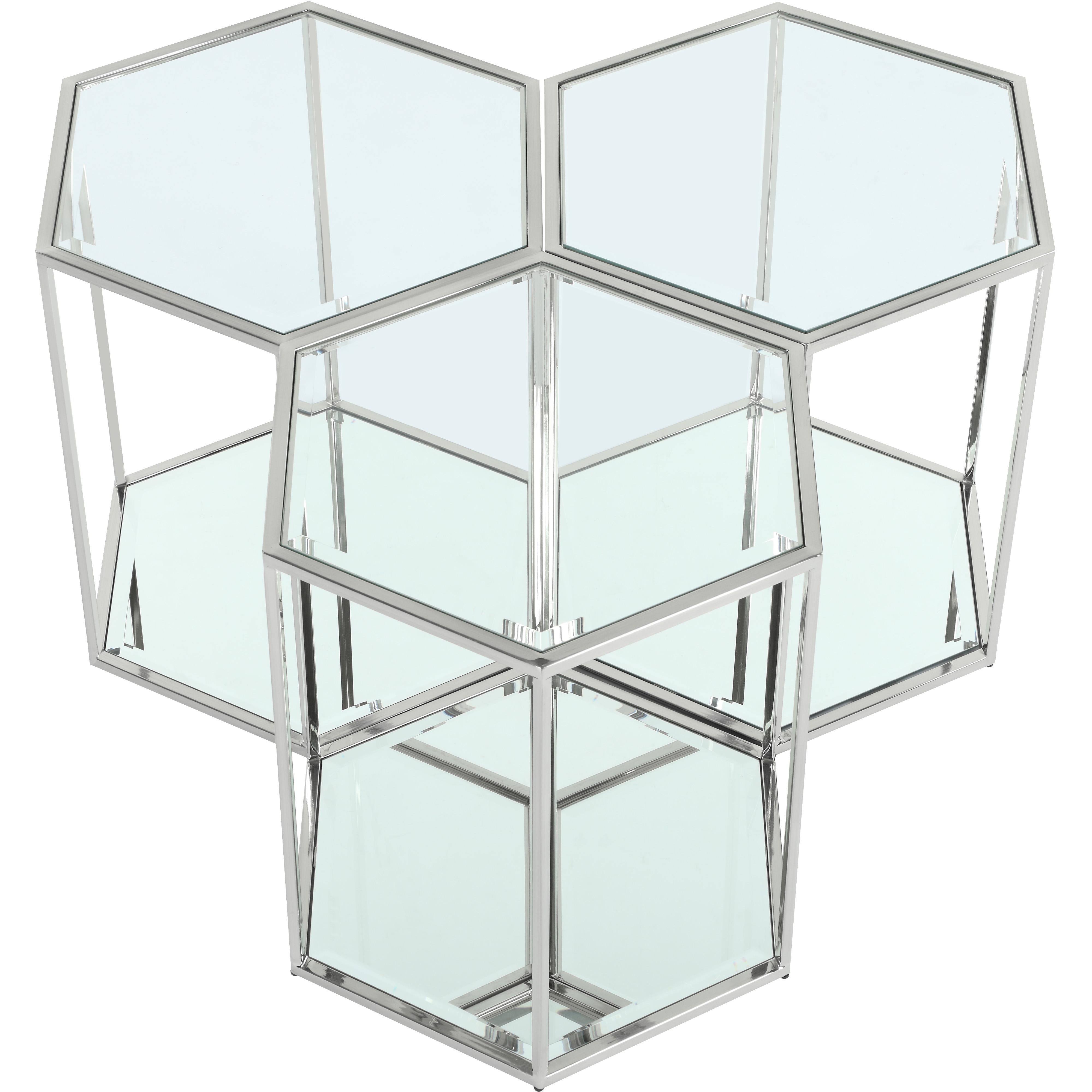 Meridian Sei Chrome End Table