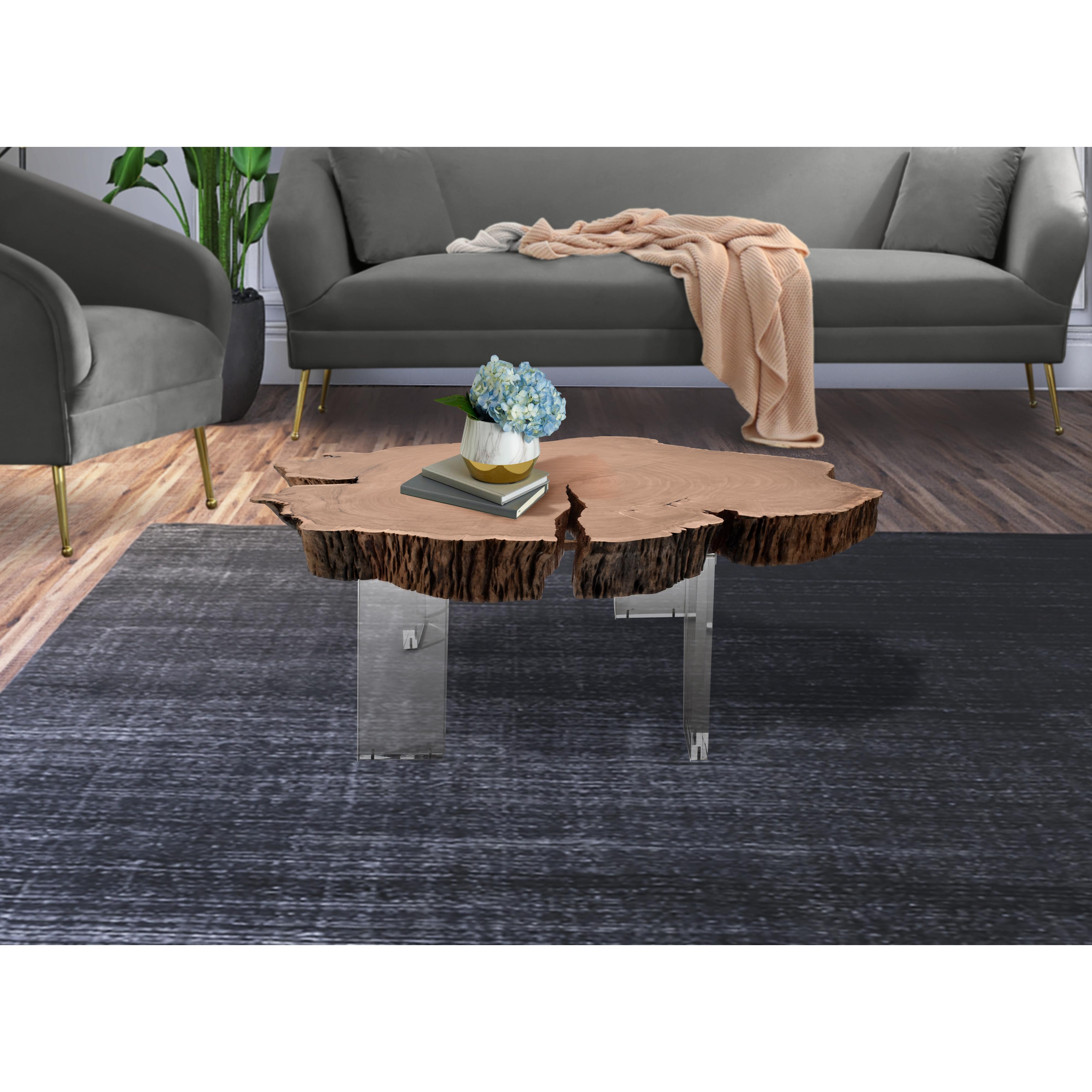 Meridian Woodland Natural Wood Coffee Table