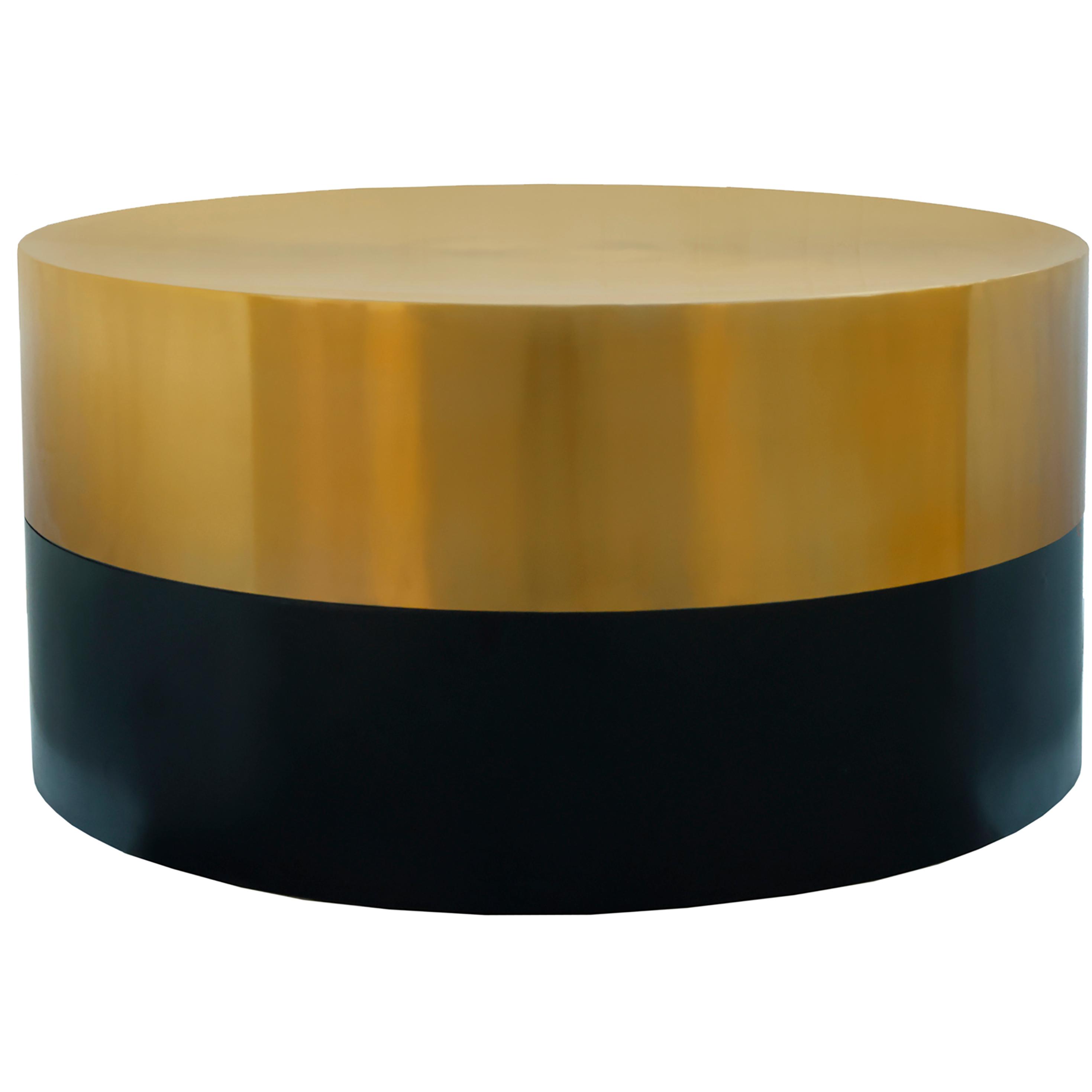 Meridian Sun Black / Gold Coffee Table