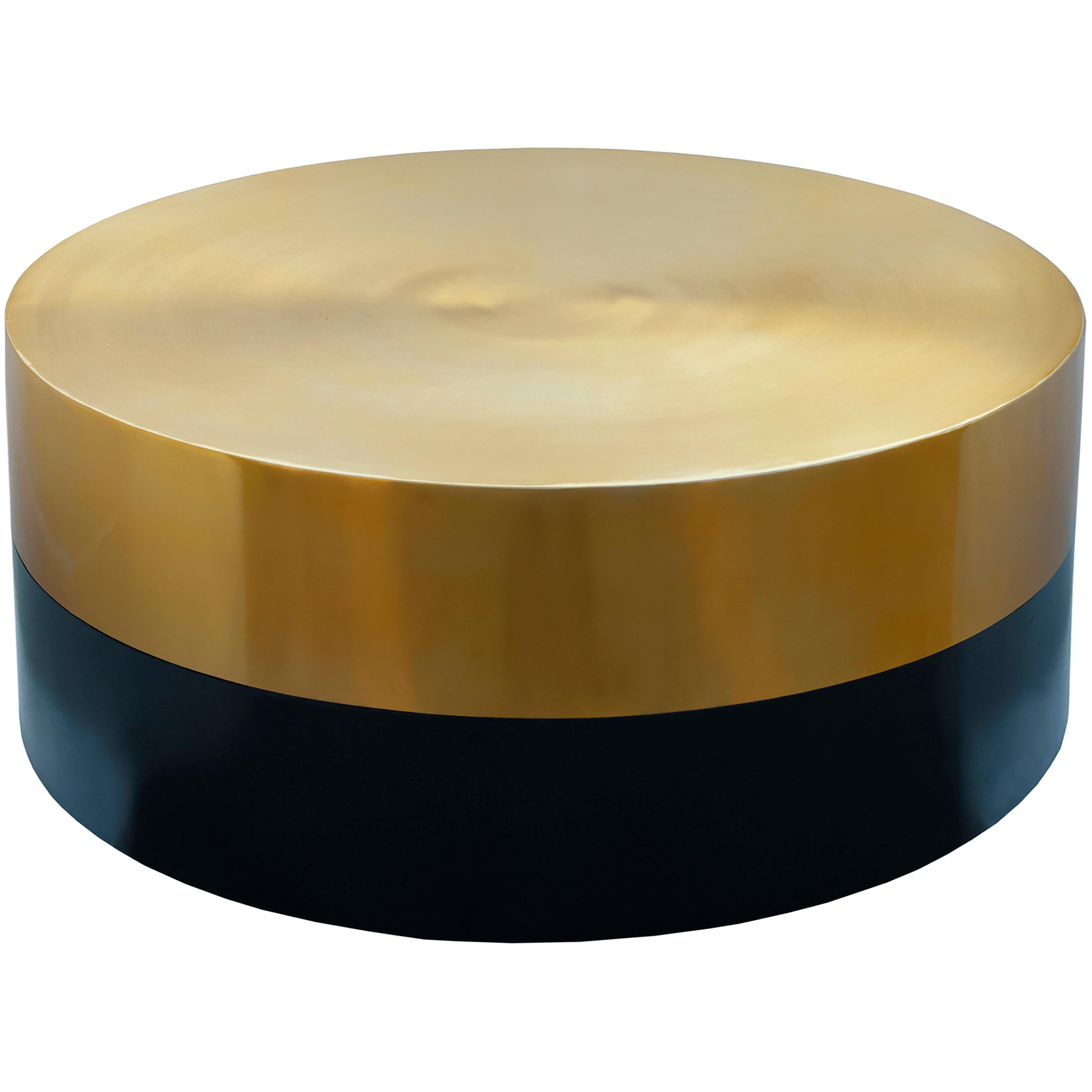 Meridian Sun Black / Gold Coffee Table