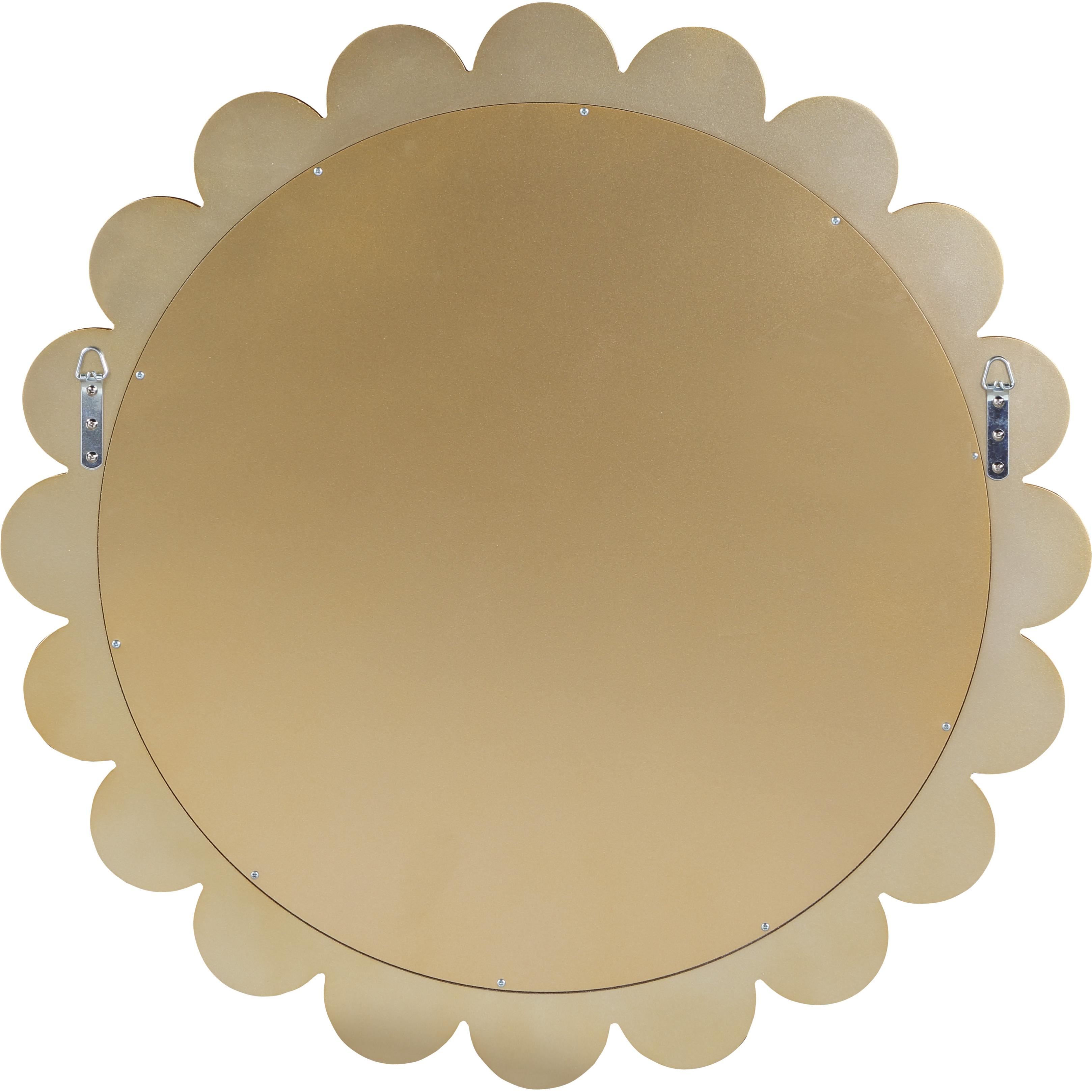 Meridian Shell White Mirror