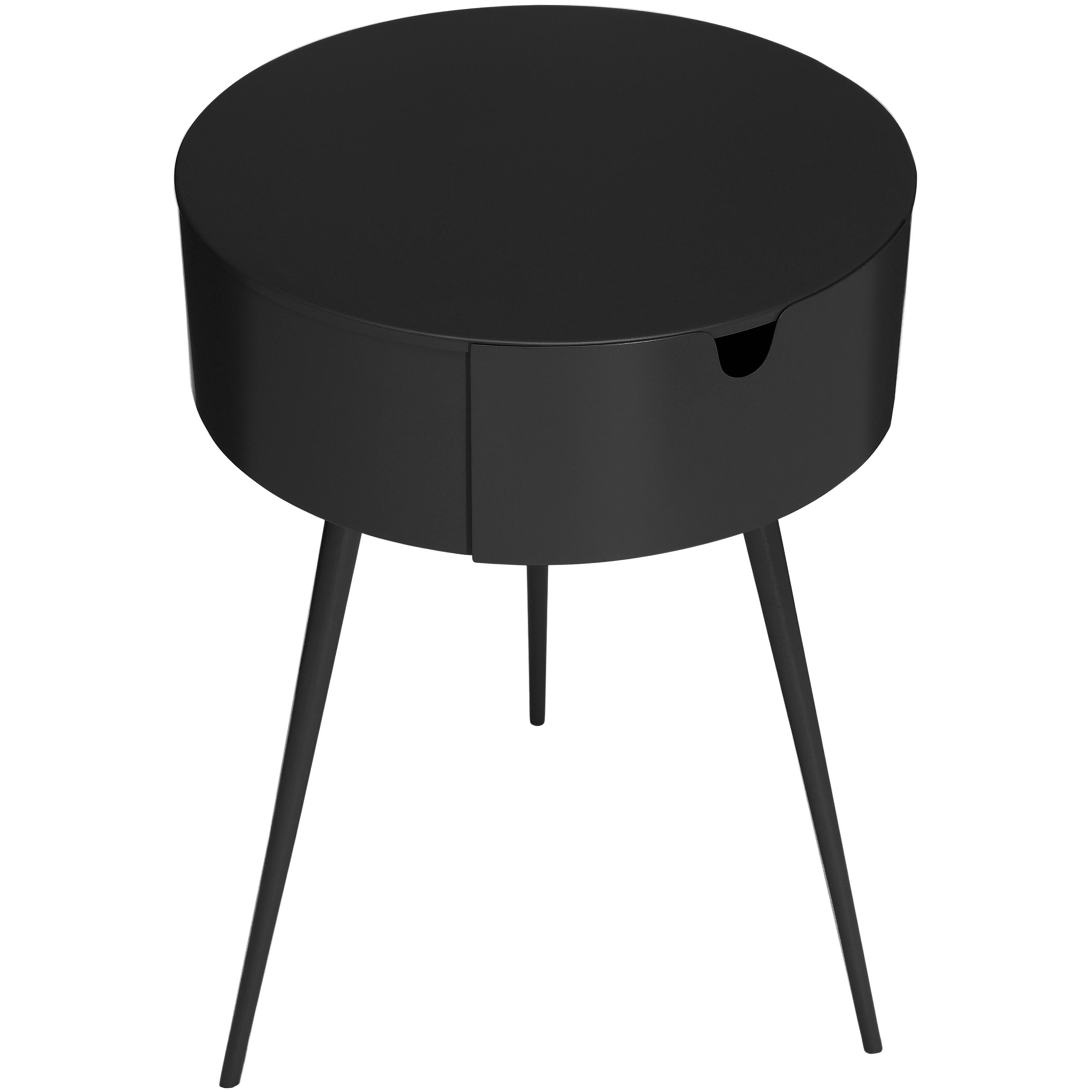 Meridian Bali Black Night Stand