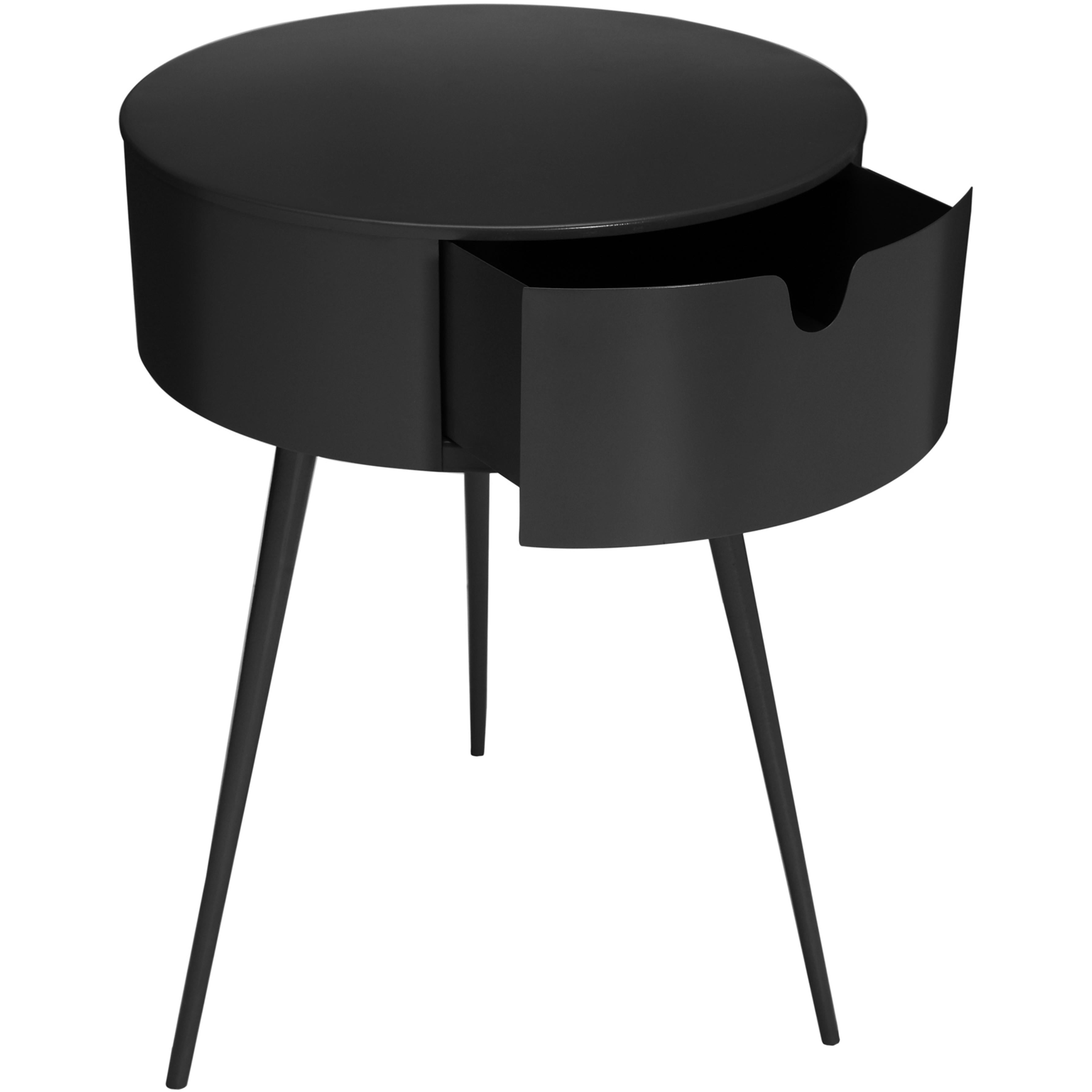 Meridian Bali Black Night Stand