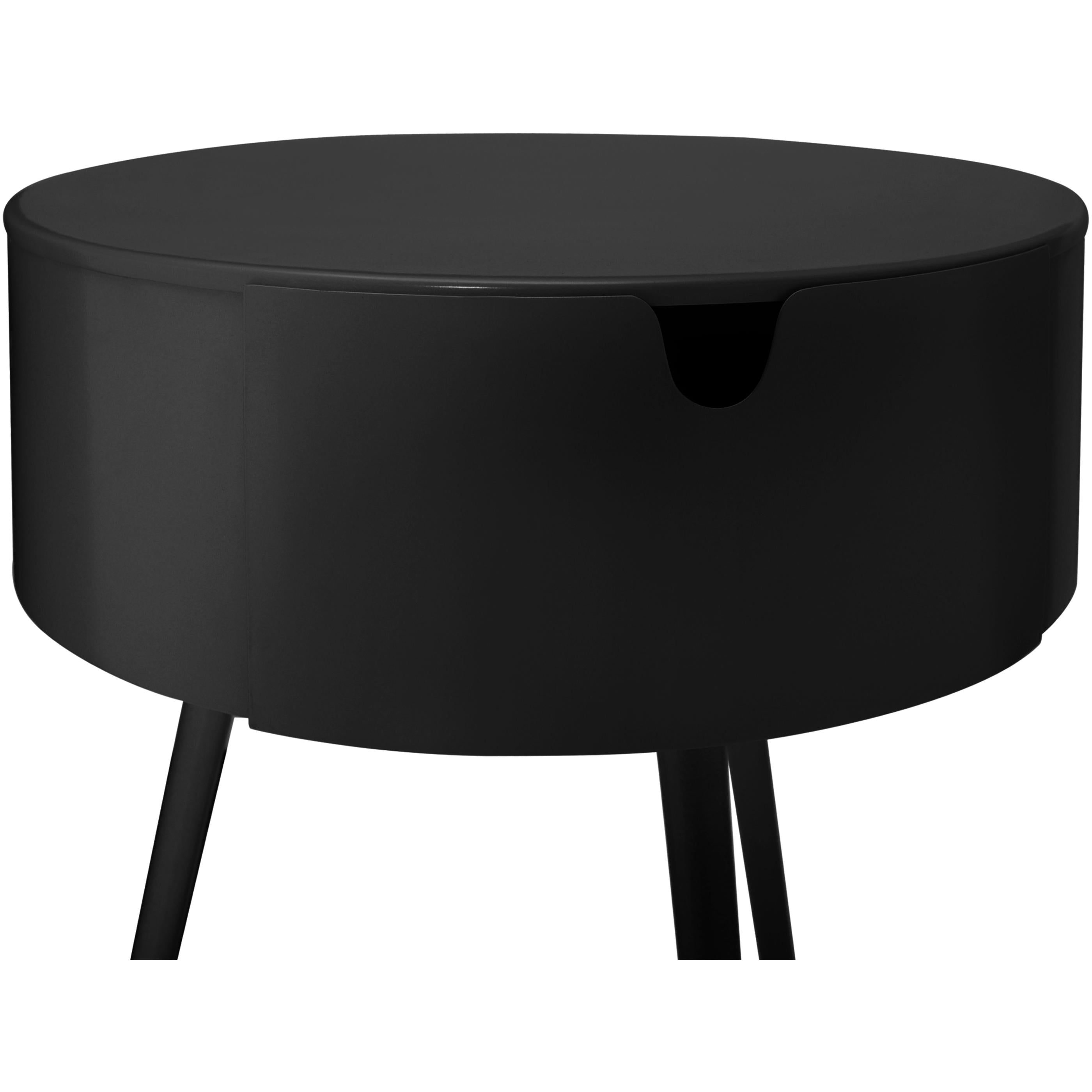 Meridian Bali Black Night Stand