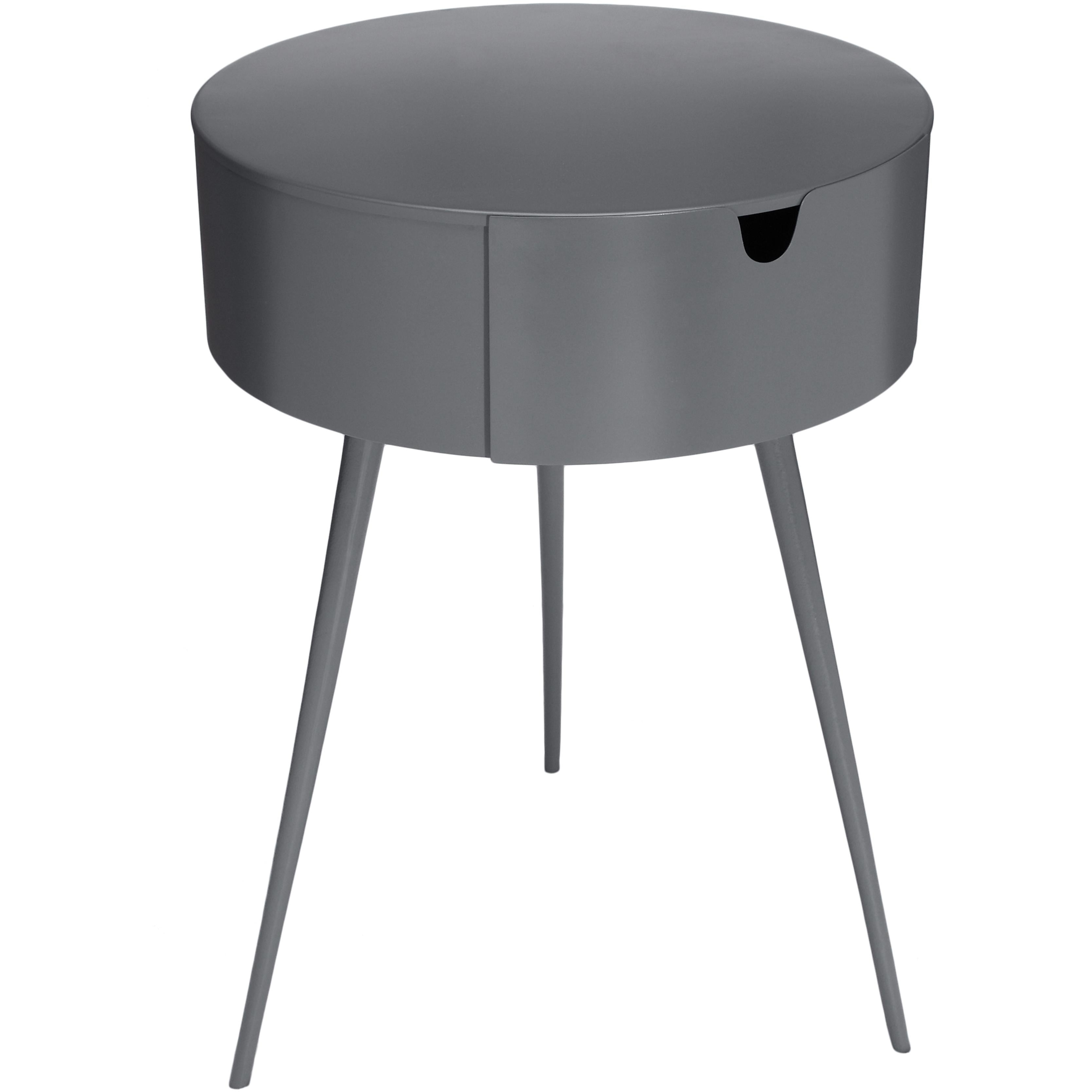 Meridian Bali Grey Night Stand