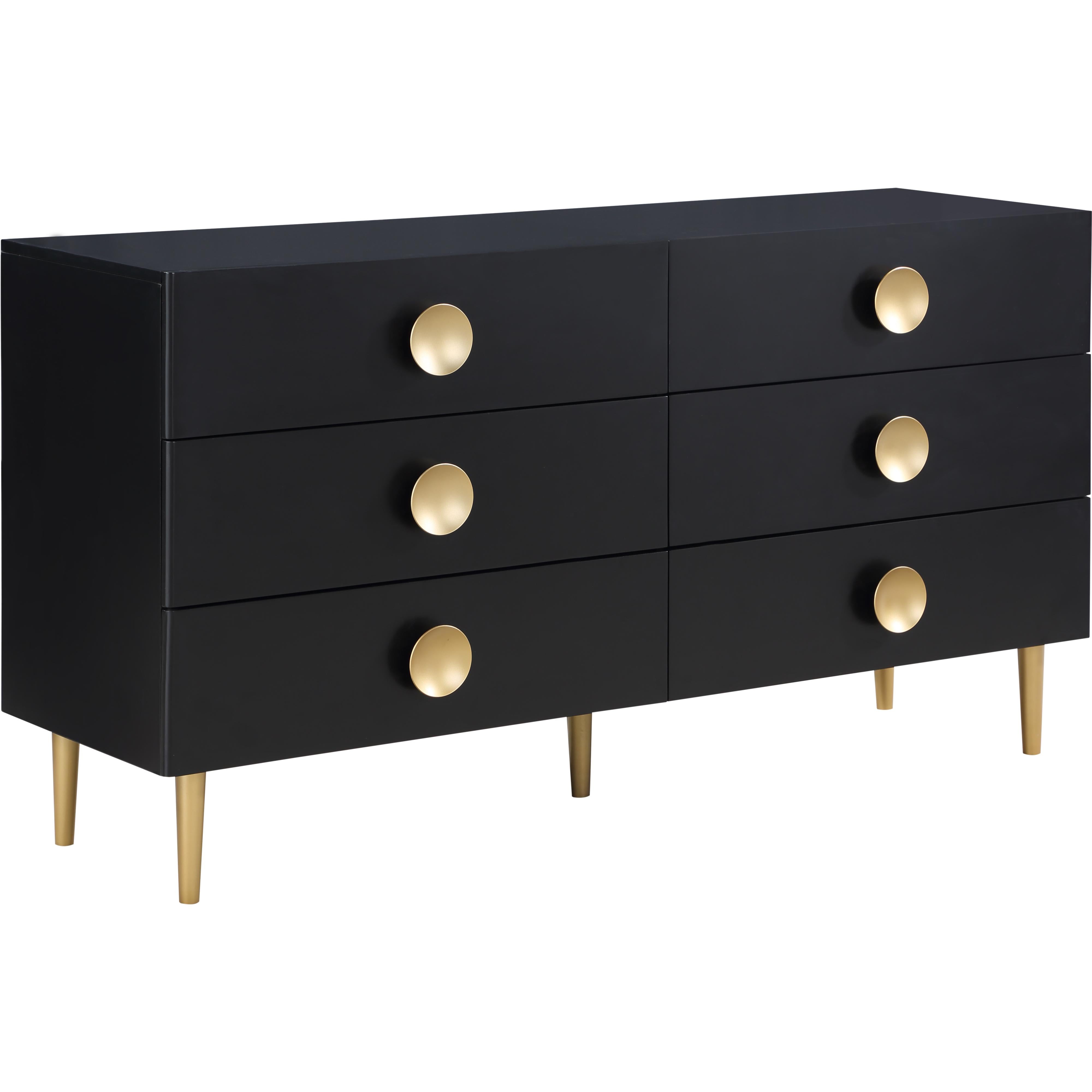 Meridian Zayne Black Dresser