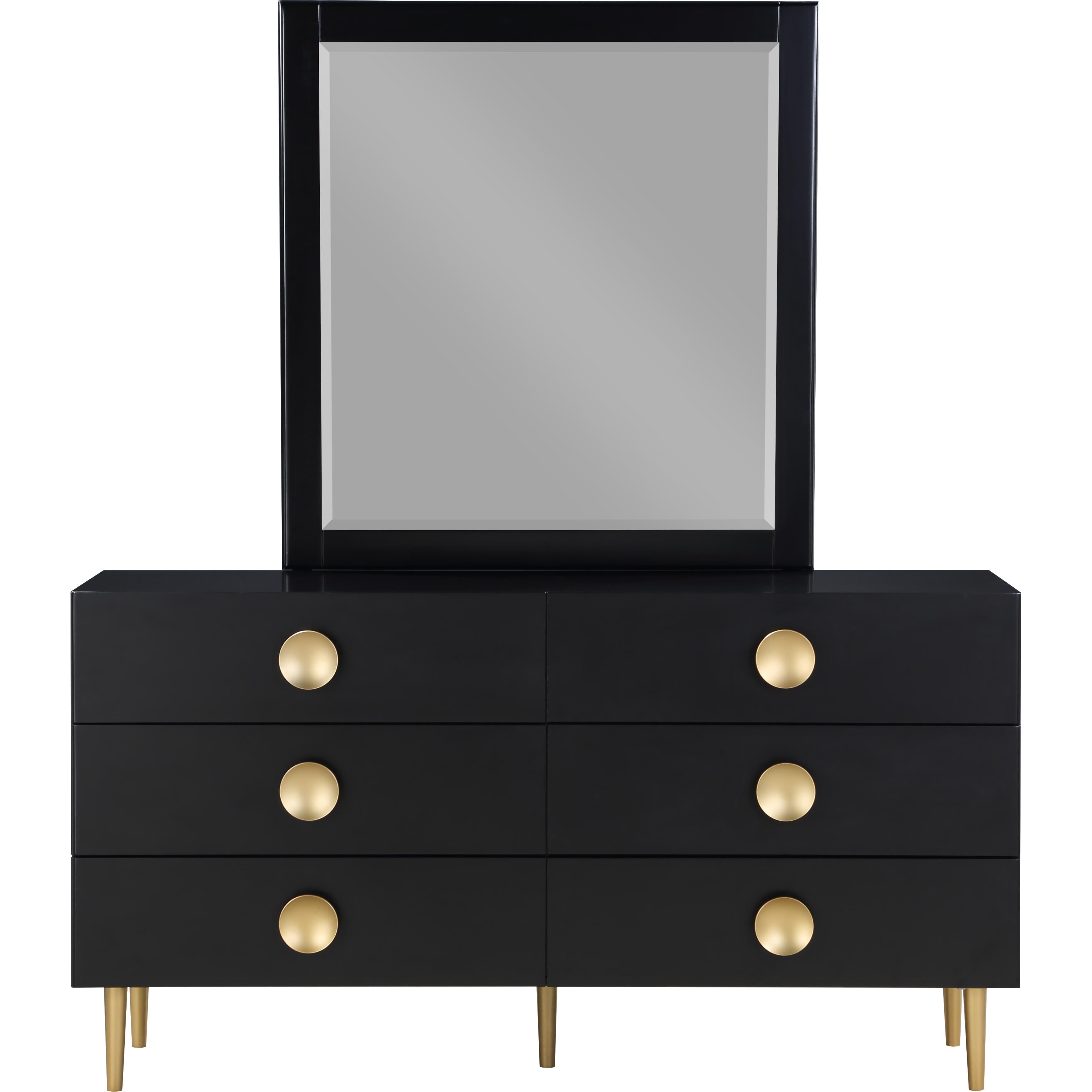 Meridian Zayne Black Dresser