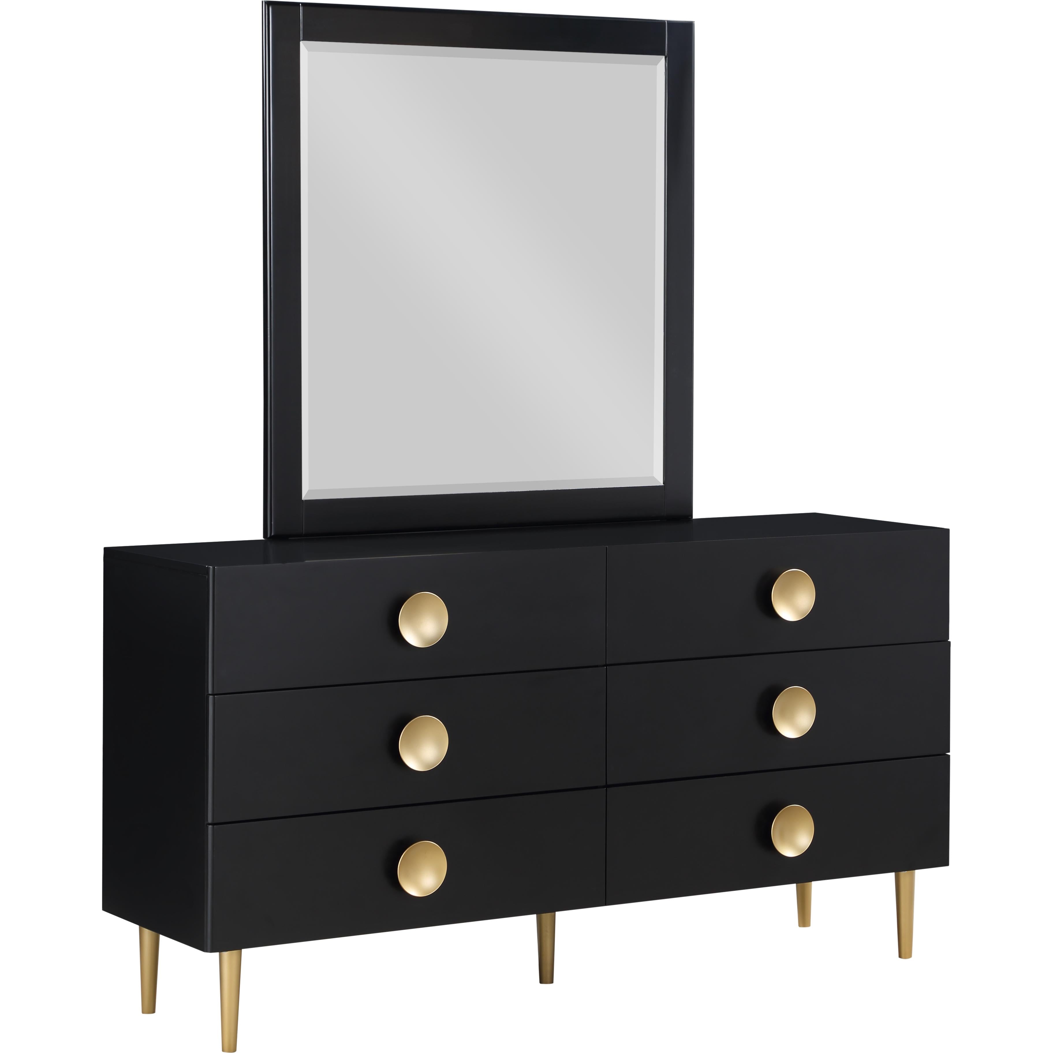 Meridian Zayne Black Dresser