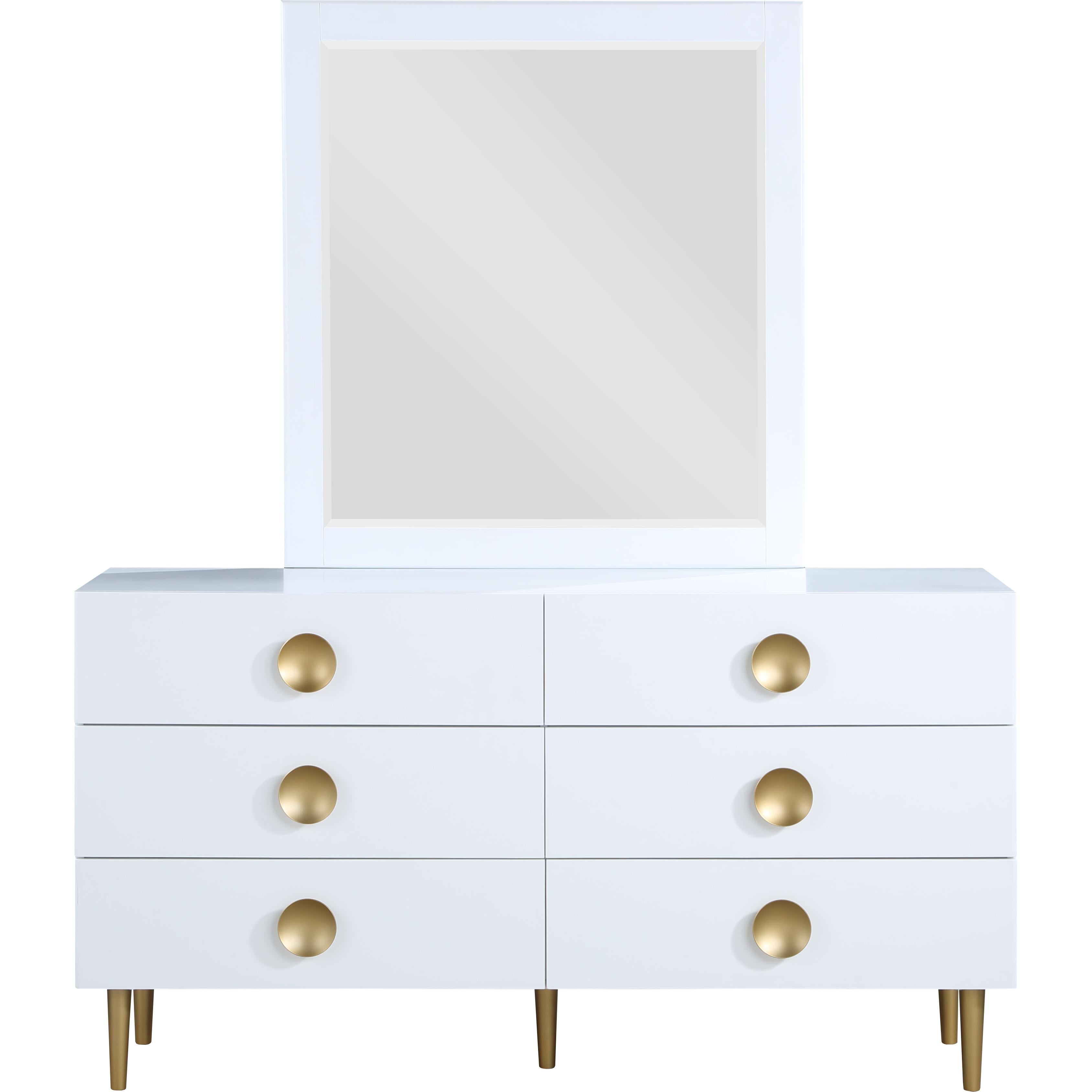 Meridian Zayne White Dresser