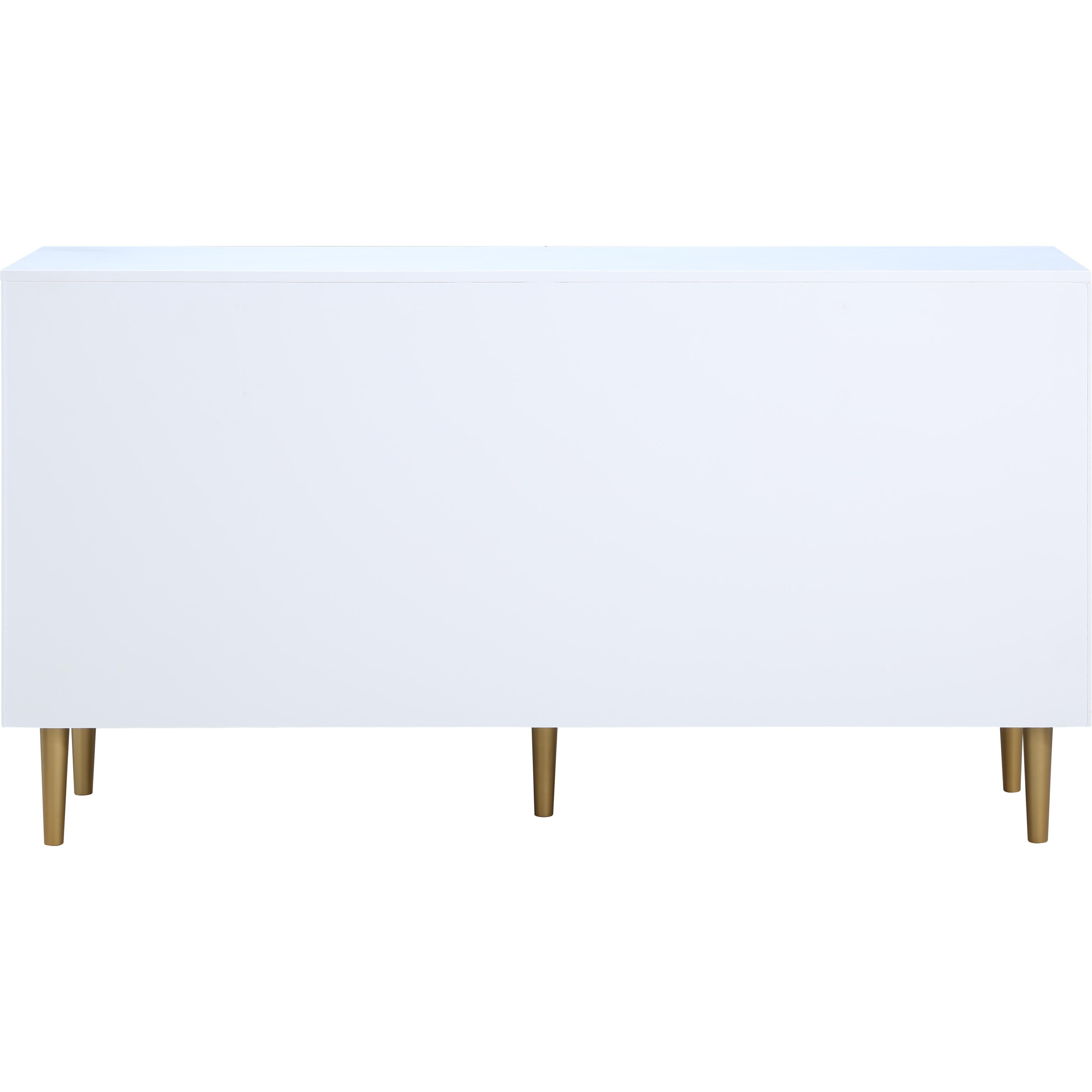 Meridian Zayne White Dresser