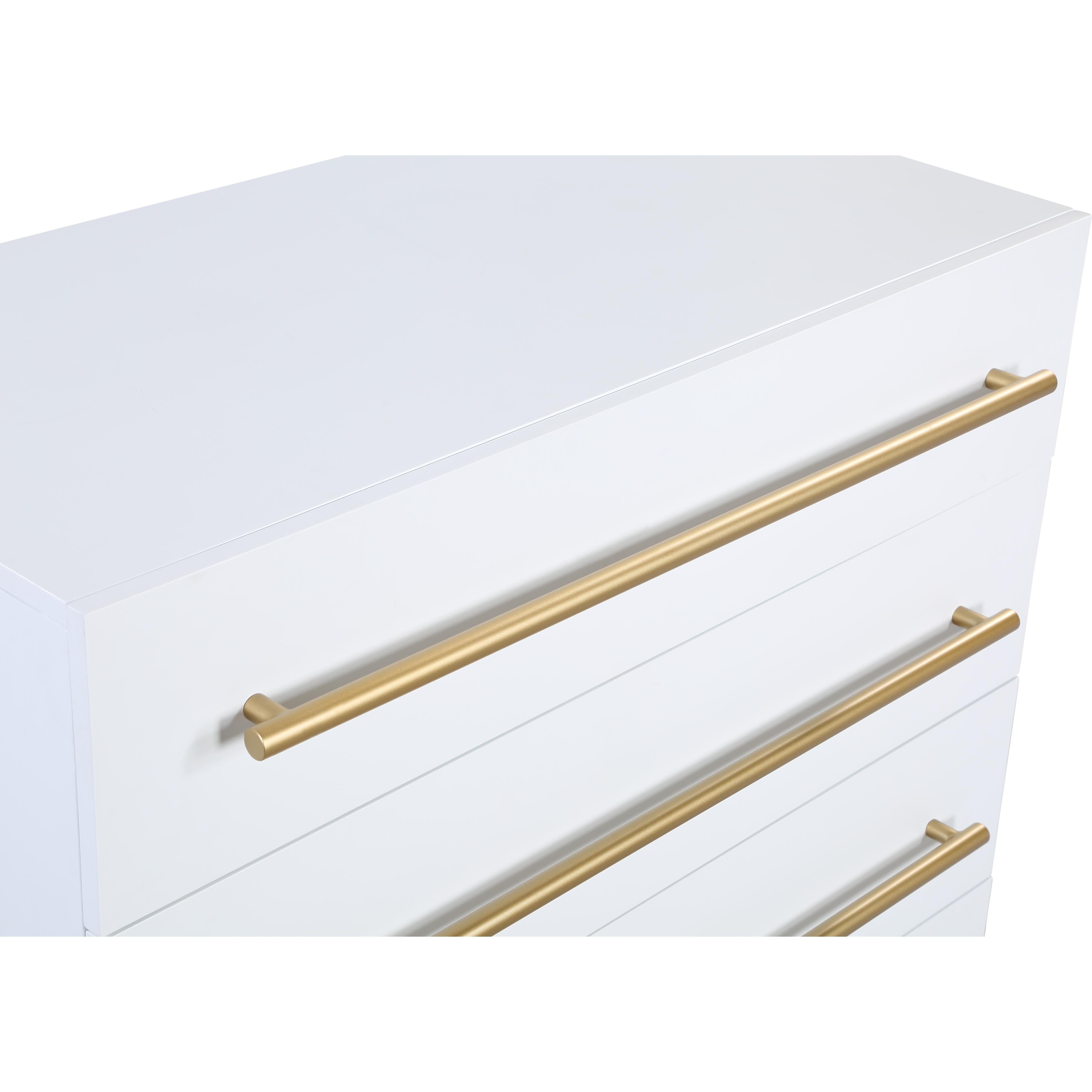 Meridian Marisol White Chest