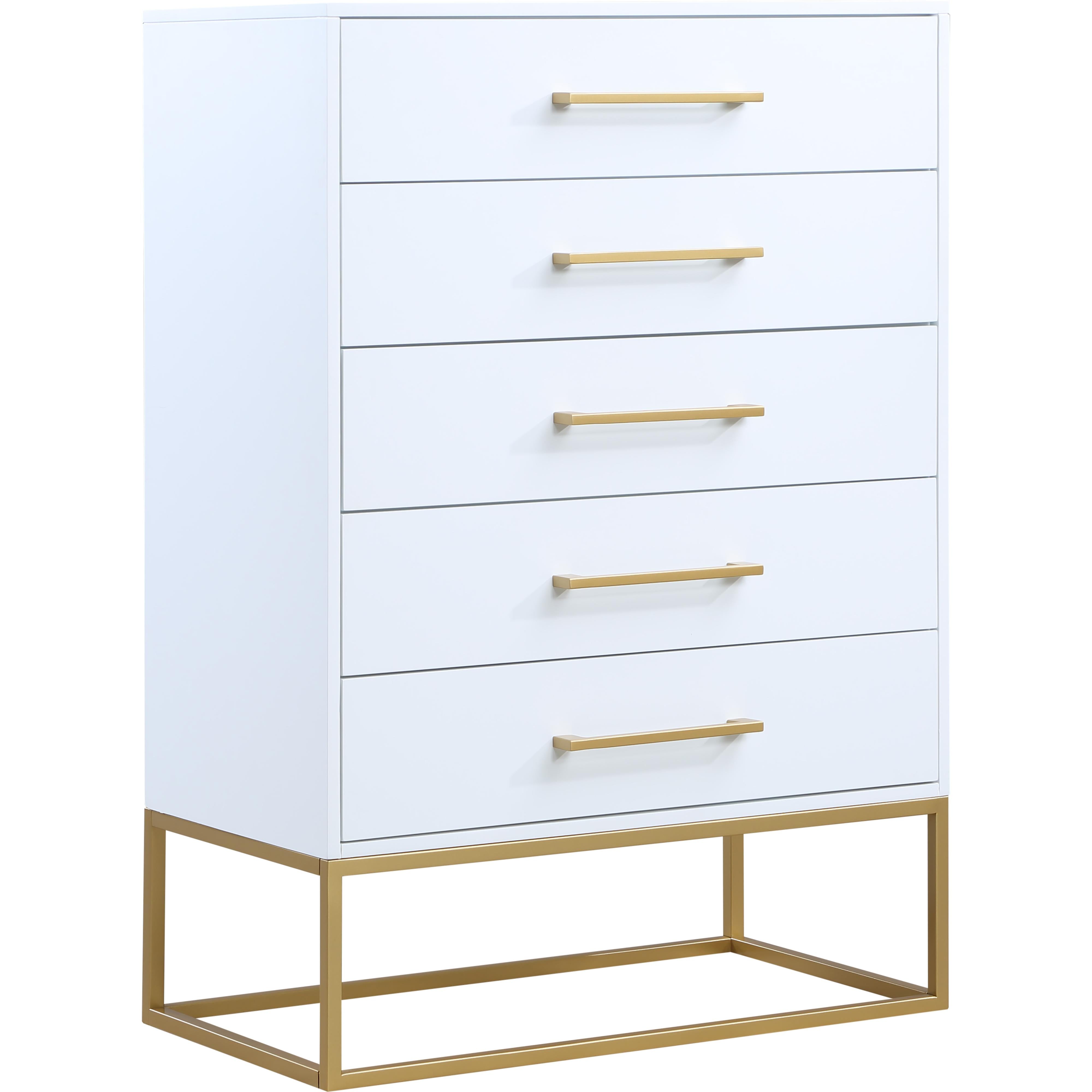 Meridian Maxine White Chest