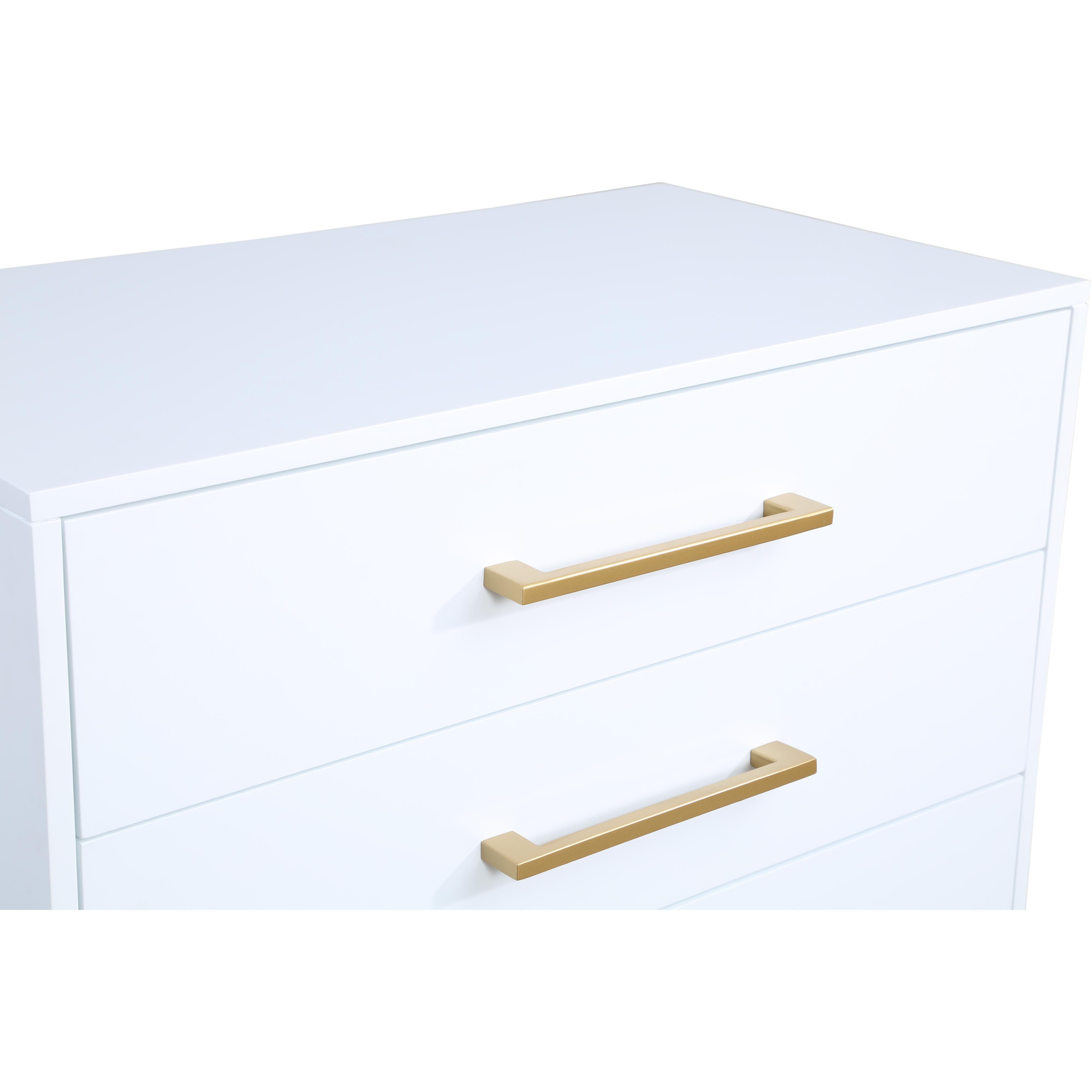 Meridian Maxine White Chest