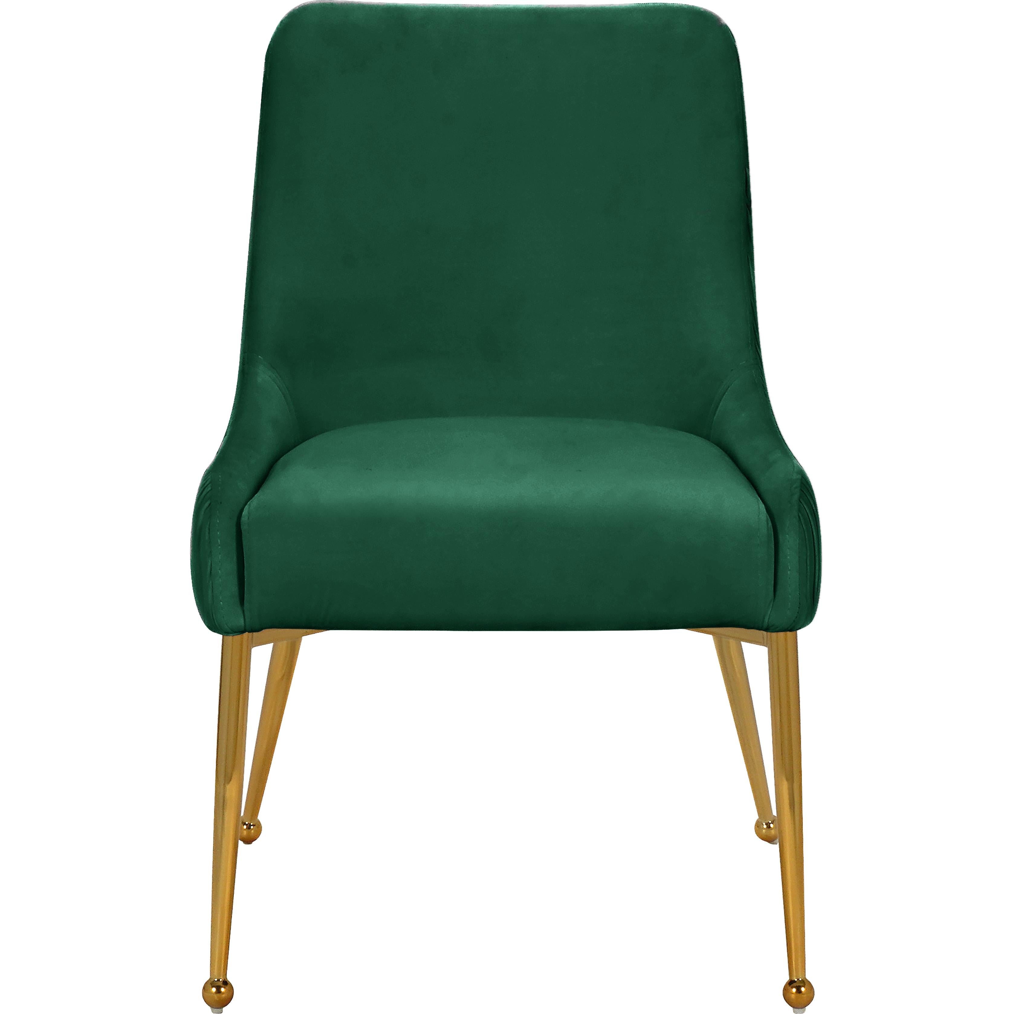 Meridian Ace Green Velvet Dining Chair