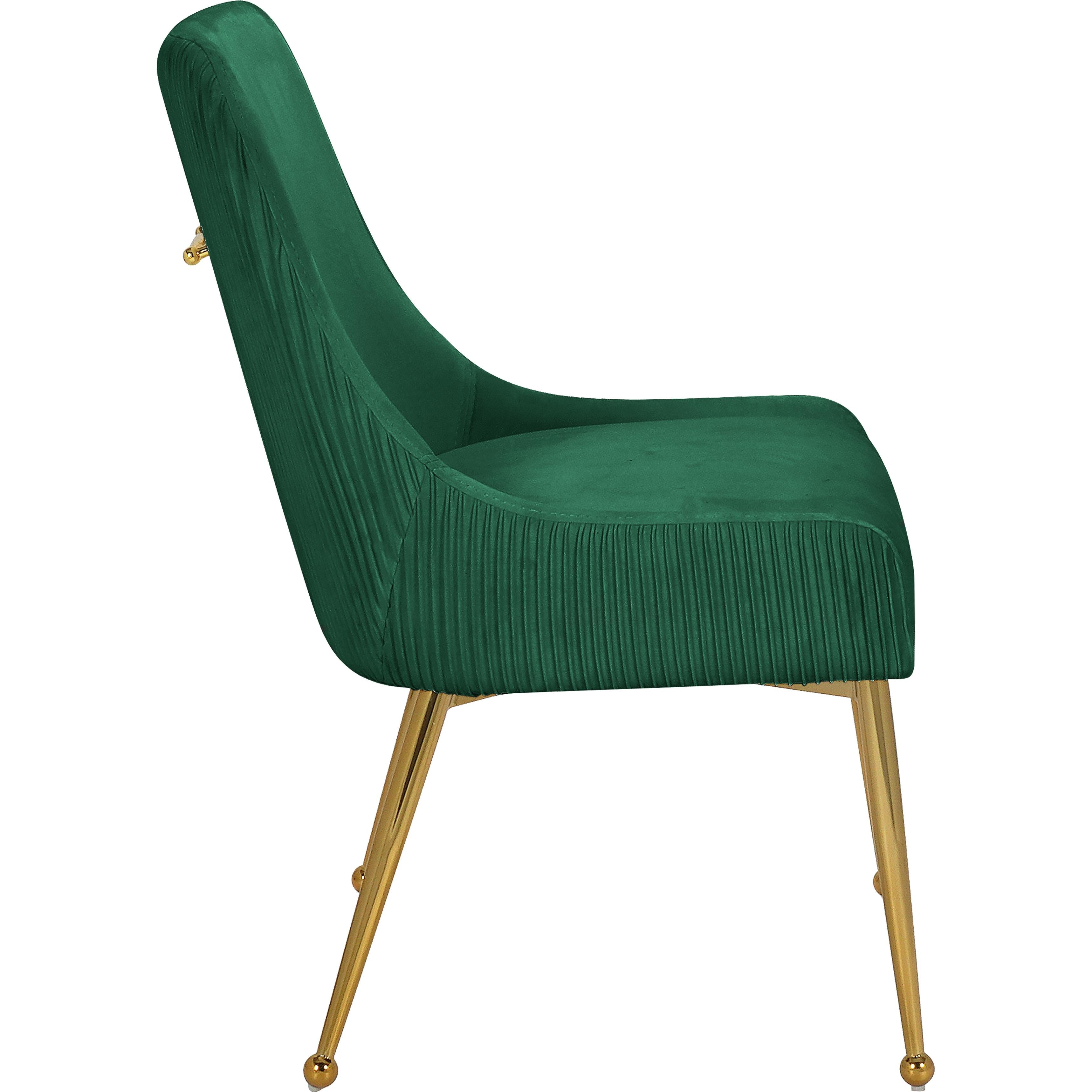 Meridian Ace Green Velvet Dining Chair