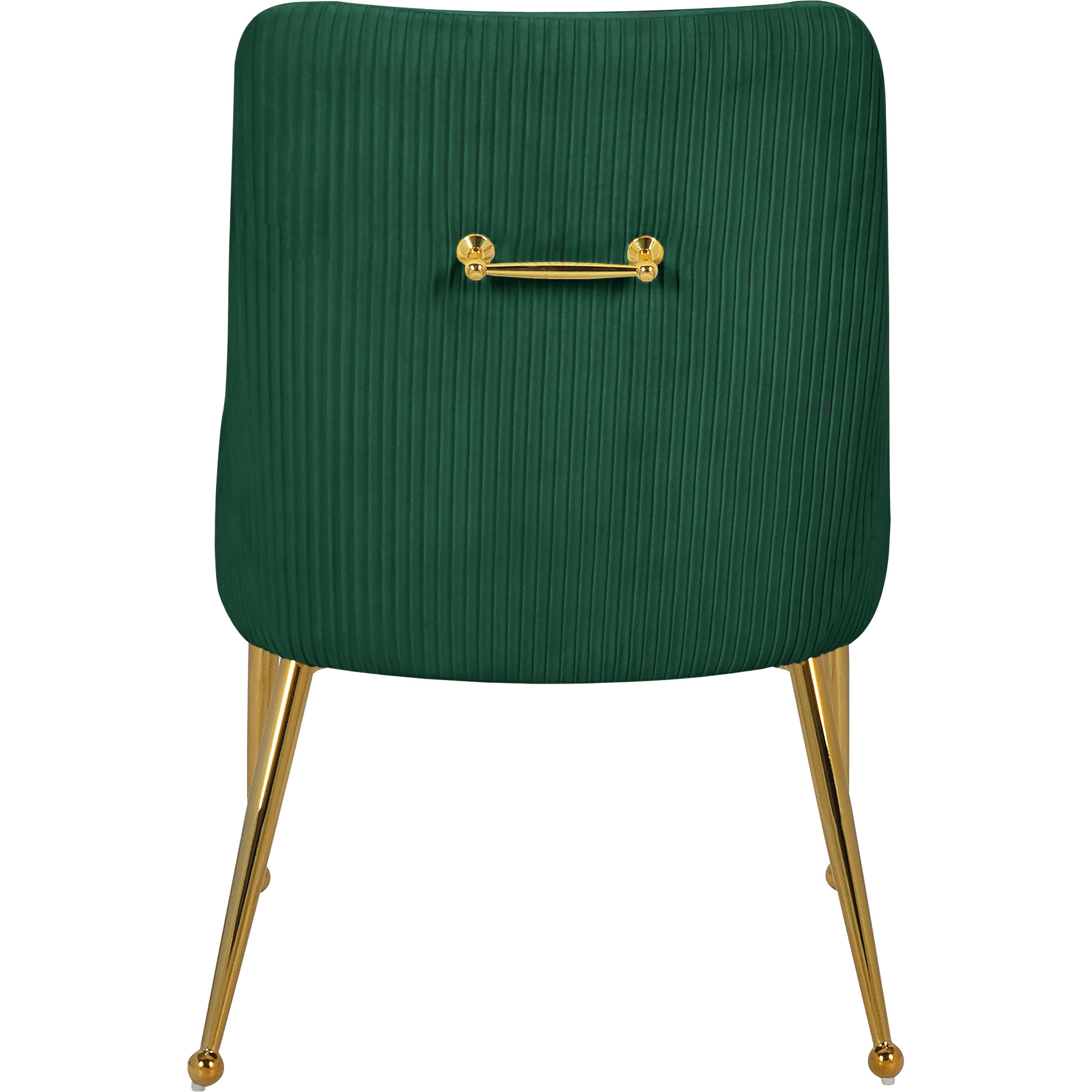 Meridian Ace Green Velvet Dining Chair